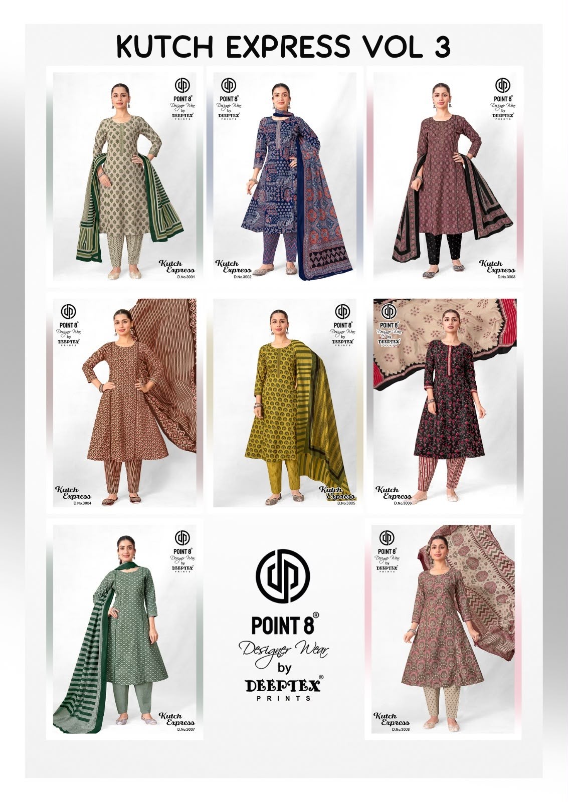 DEEPTEX | Kutch Express Vol. 3 | 100% Cotton Readymade Suit