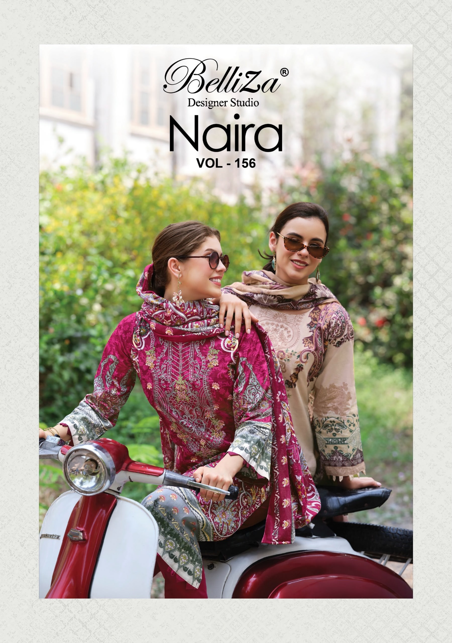 BelliZa Designer Studio | NAIRA VOL-156 | Pure Cotton Suit