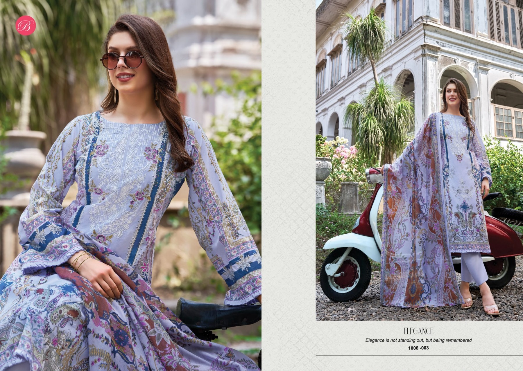 BelliZa Designer Studio | NAIRA VOL-156 | Pure Cotton Suit