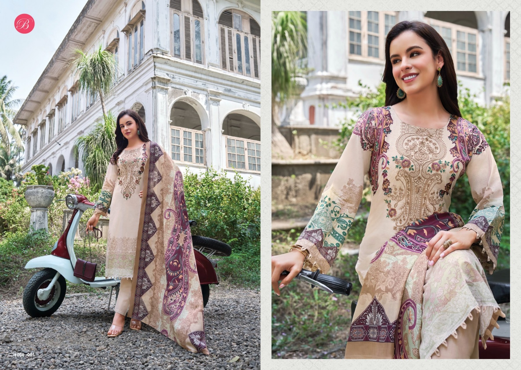 BelliZa Designer Studio | NAIRA VOL-156 | Pure Cotton Suit