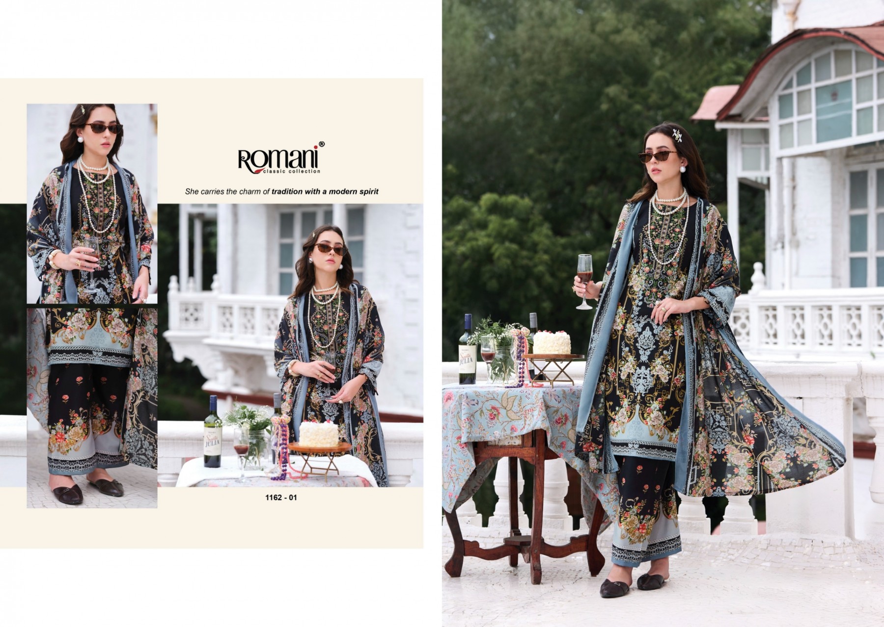 ROMANI MAHIRA VOL 11 | Soft Cotton Embroidered Suit