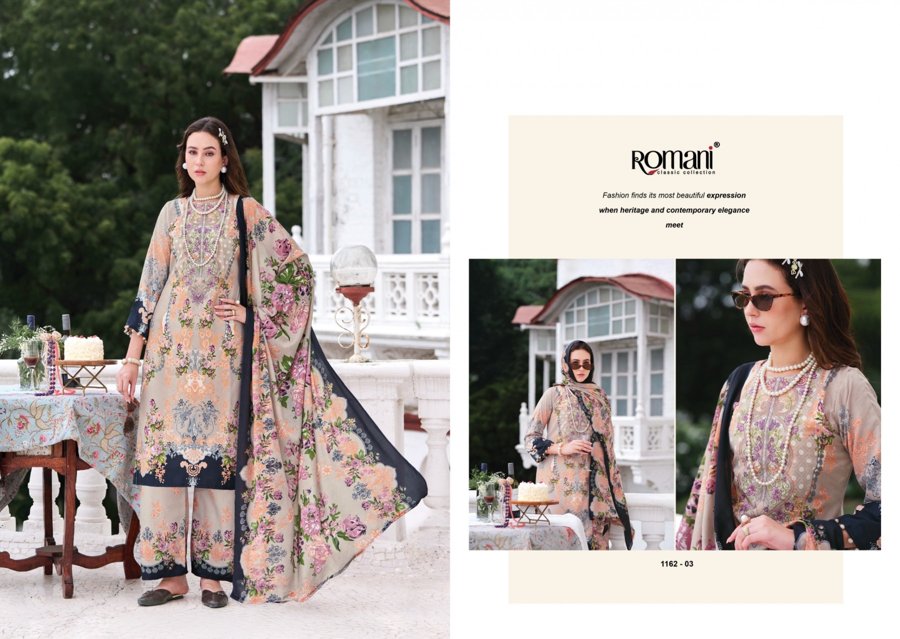 ROMANI MAHIRA VOL 11 | Soft Cotton Embroidered Suit