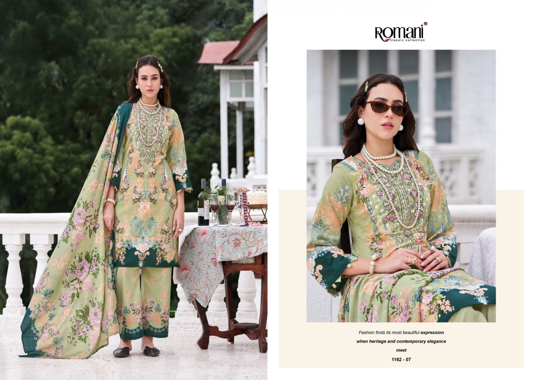 ROMANI MAHIRA VOL 11 | Soft Cotton Embroidered Suit