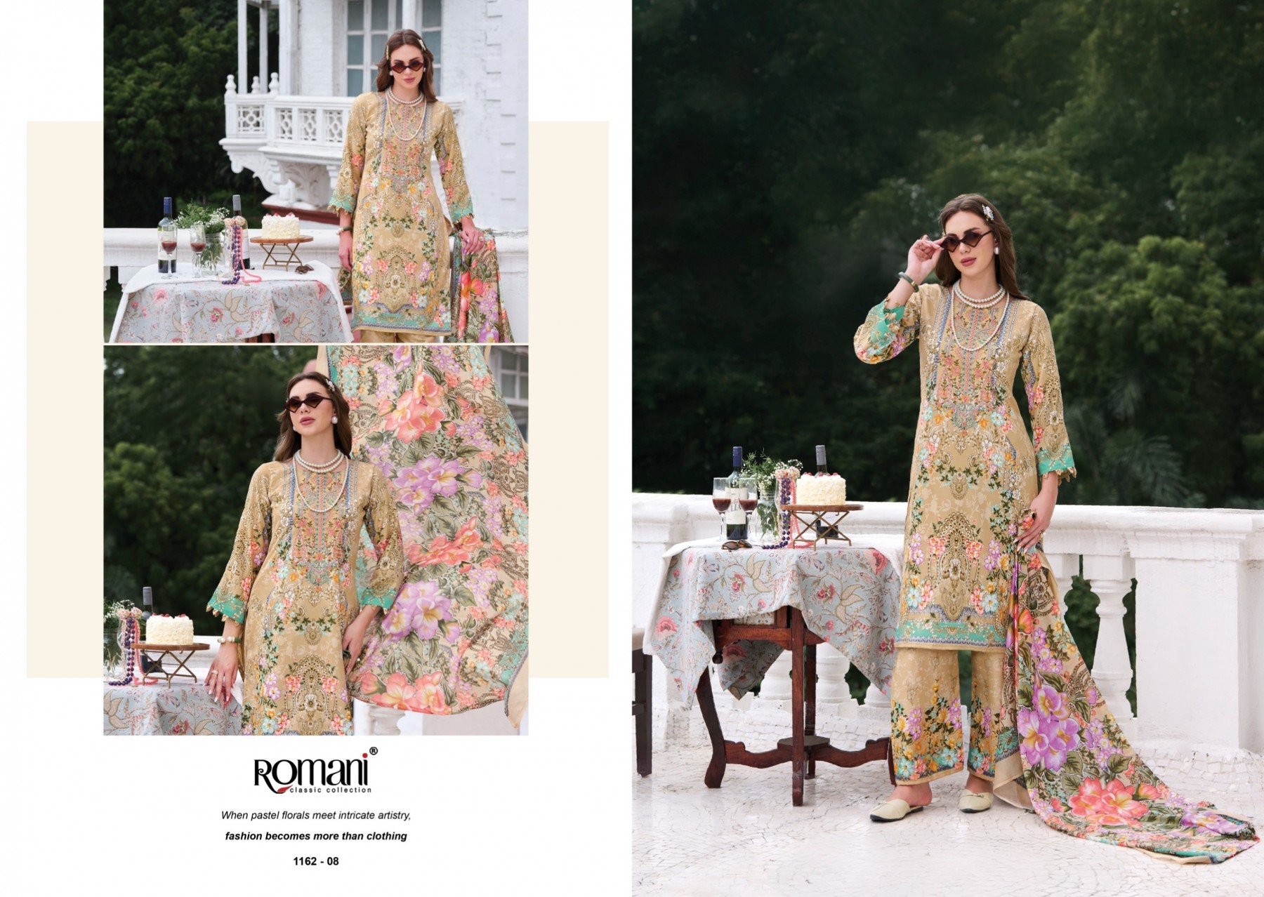 ROMANI MAHIRA VOL 11 | Soft Cotton Embroidered Suit