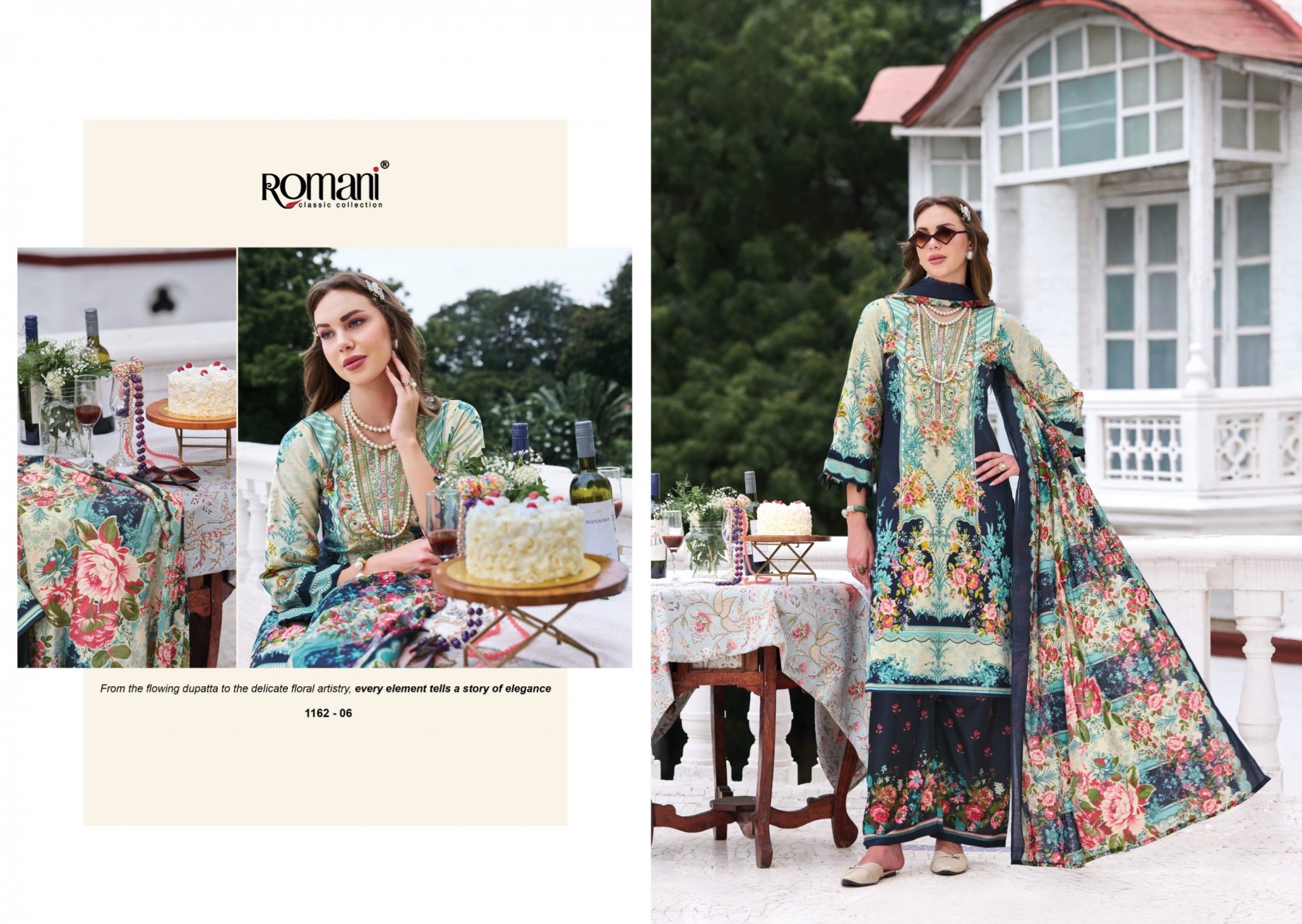ROMANI MAHIRA VOL 11 | Soft Cotton Embroidered Suit