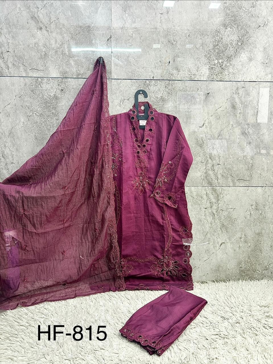 Hoor Tex HF-815 A to D | Pakistani Viscose Suit