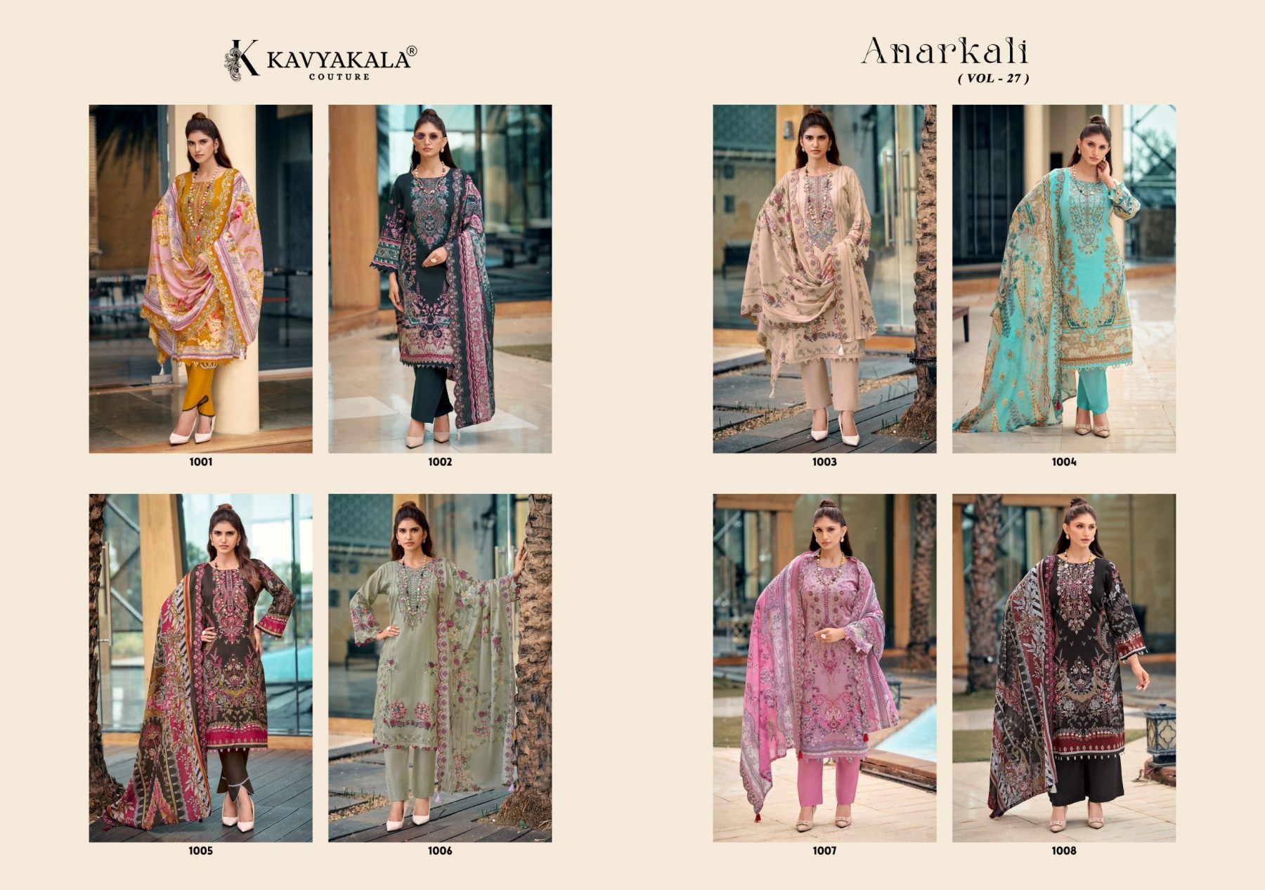 KAVYA KALA ANARKALI Vol-27 | Lawn Cotton Suit