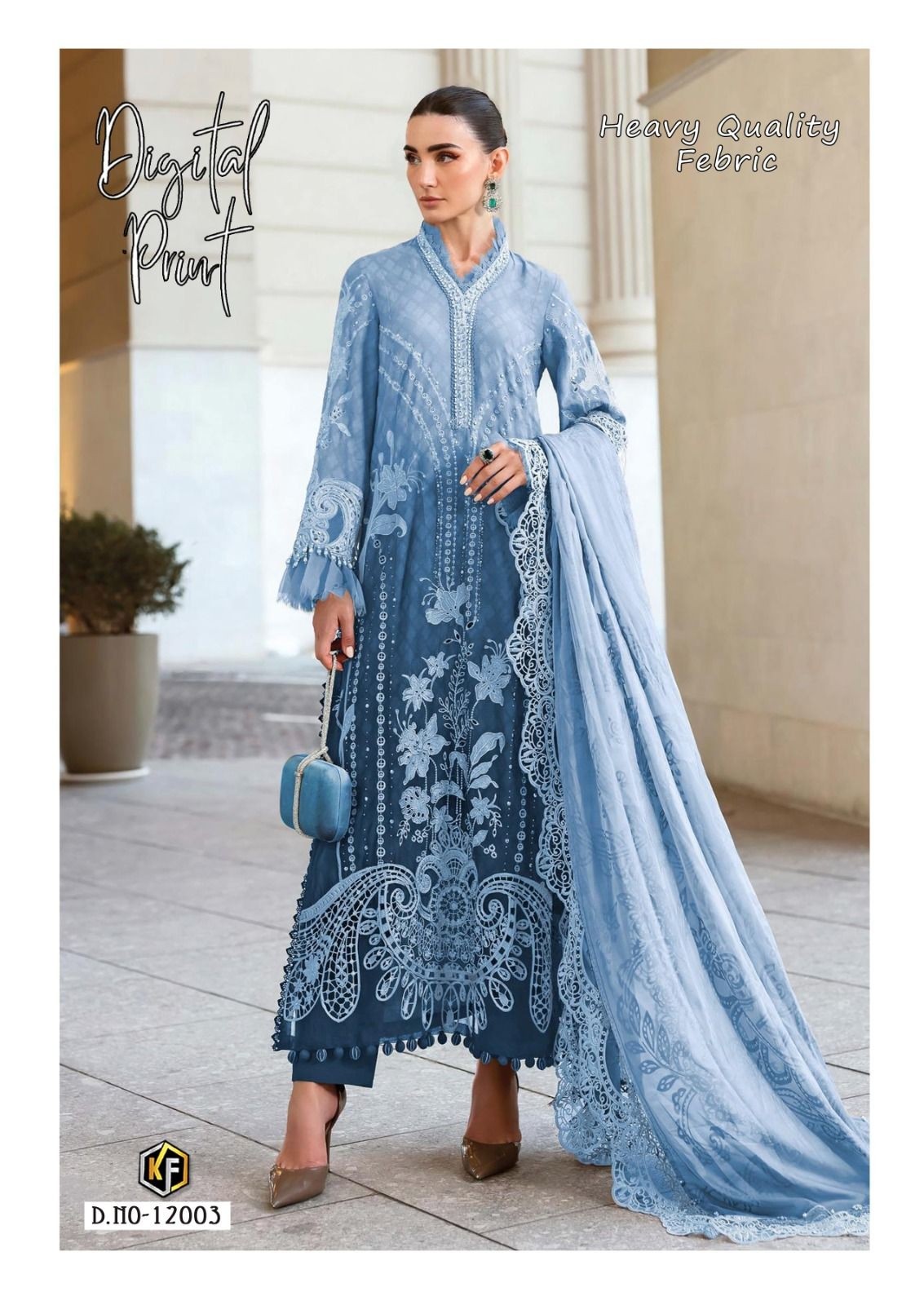 KEVAL FAB SOHA NAZIR Vol-12 | Heavy Cotton Print Suit