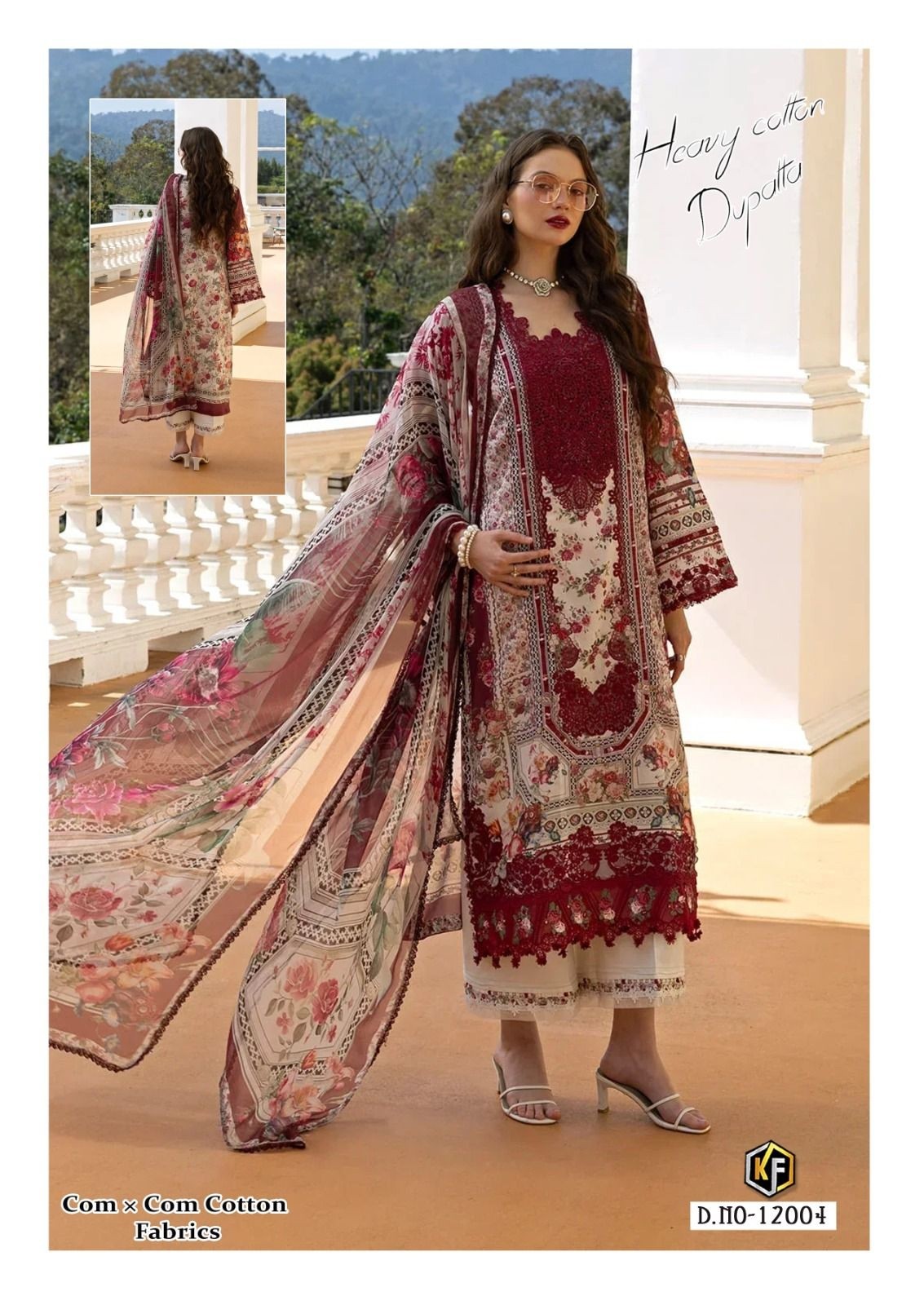 KEVAL FAB SOHA NAZIR Vol-12 | Heavy Cotton Print Suit
