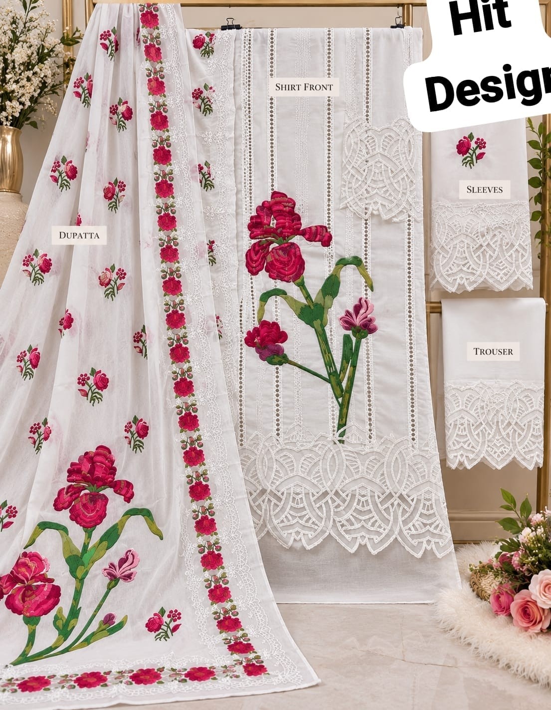 SANIYA TRENDZNX MARIYA Vol-2 | Cotton Chikankari Suit