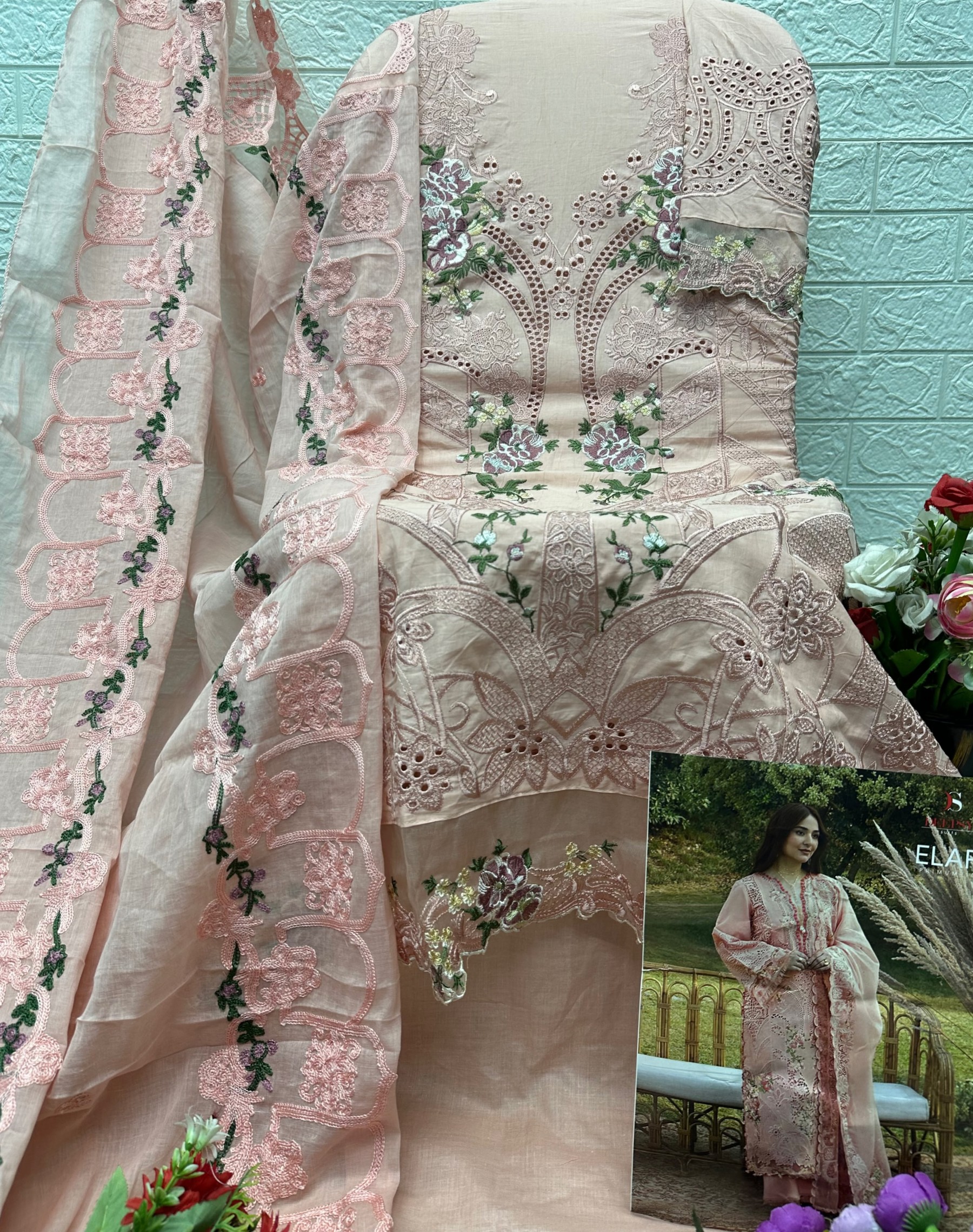 DEEPSY SUITS ELAF Premium-10 | Luxury Lawn Suit