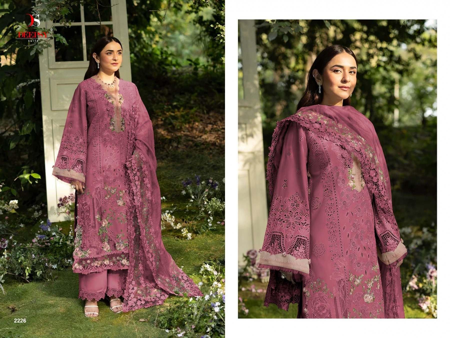 DEEPSY SUITS ELAF Premium-10 | Luxury Lawn Suit