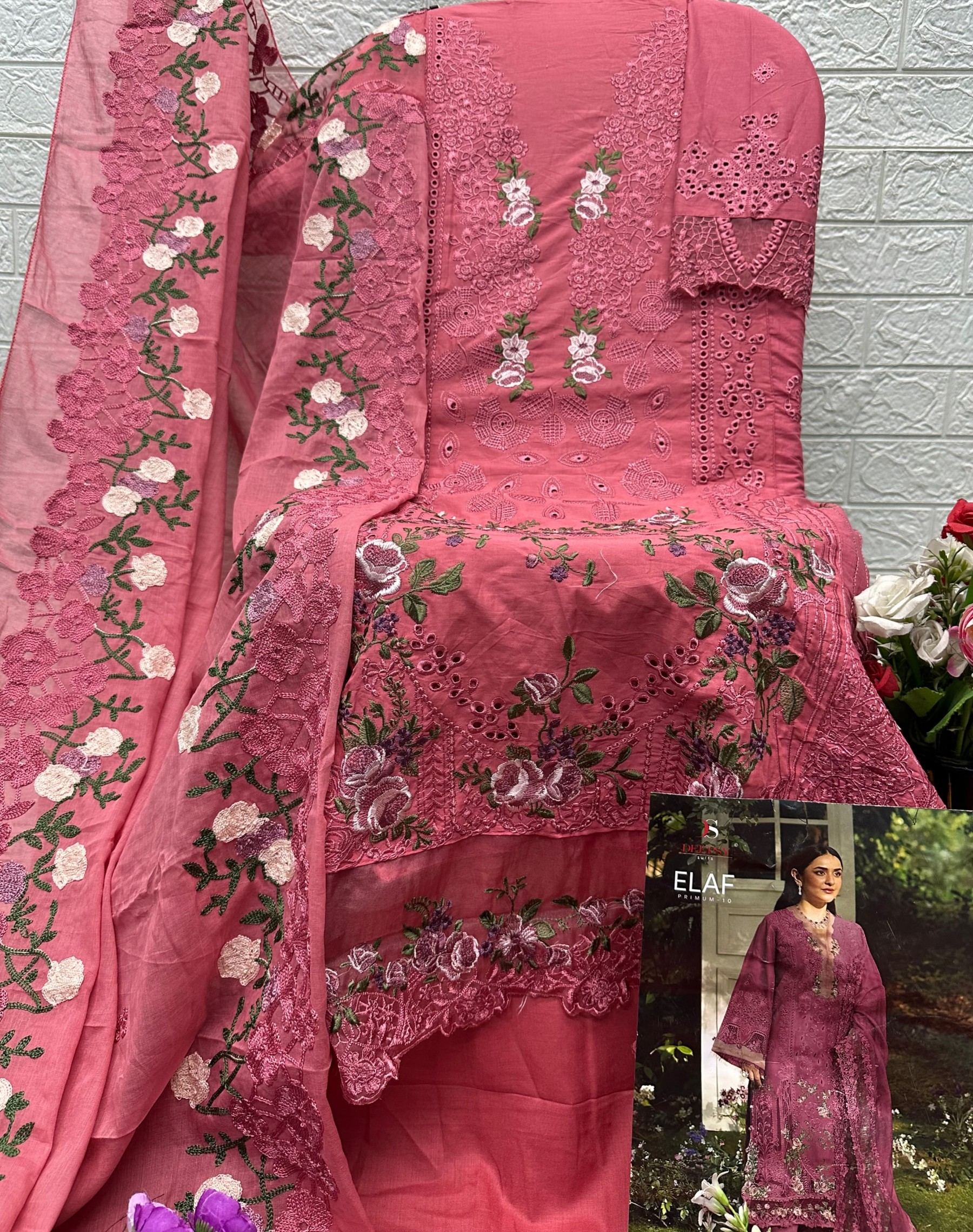 DEEPSY SUITS ELAF Premium-10 | Luxury Lawn Suit