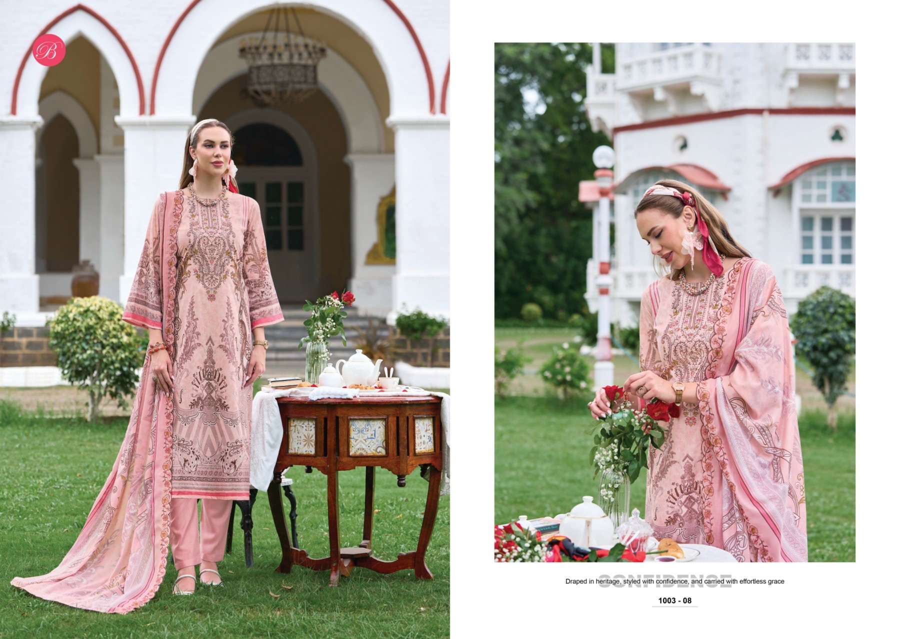 BelliZa GUZARISH Vol. 25 | Pure Cotton Embroidered Suit