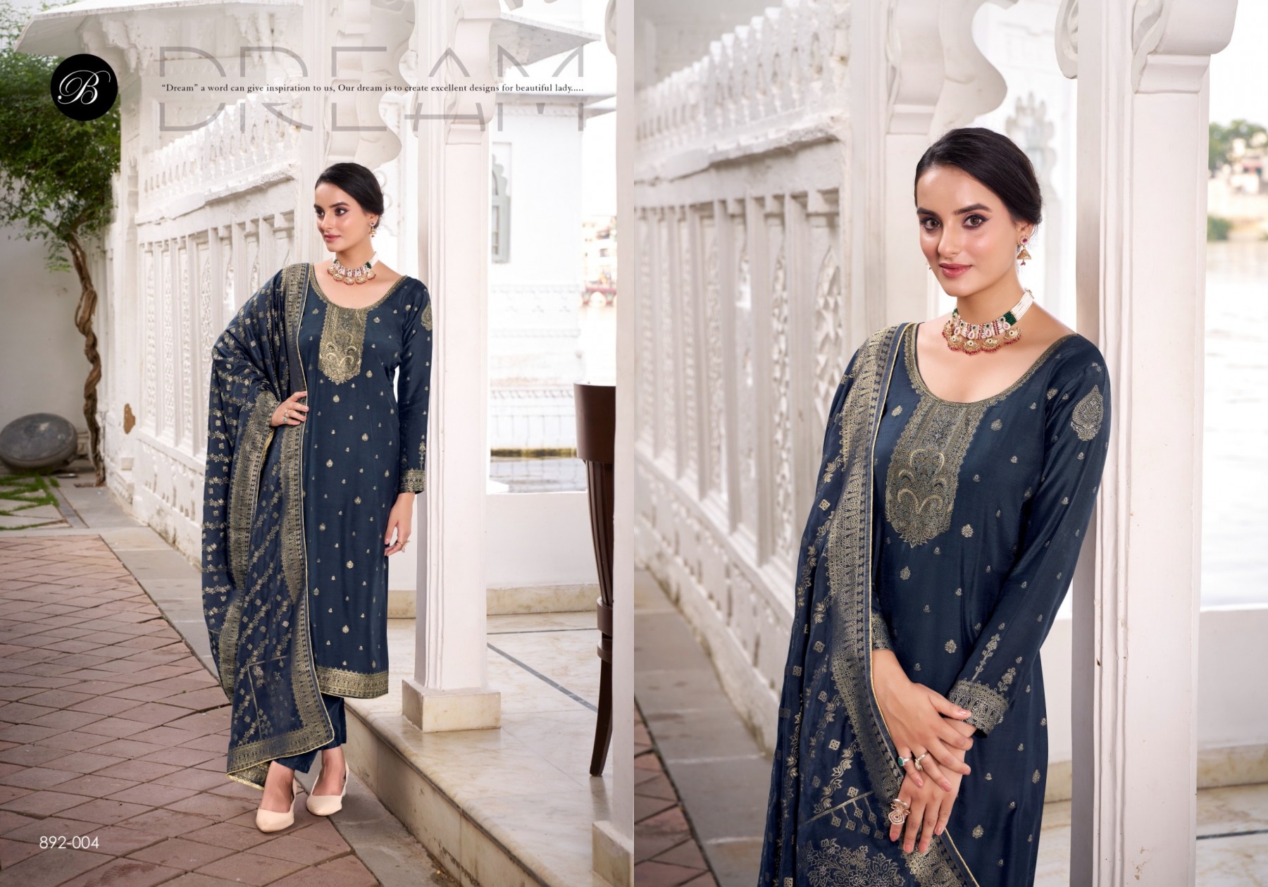 BelliZa URFI | Viscose Dola Silk Jacquard Designer Collection