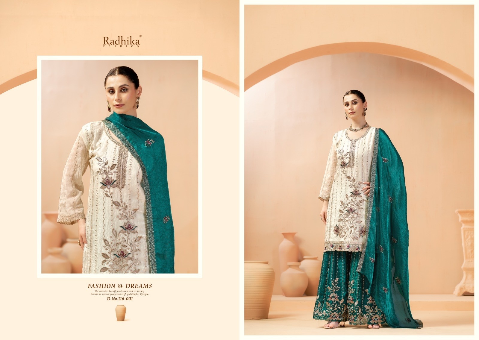SUMYRA AMIRA | Fendy Heavy Embroidered Collection
