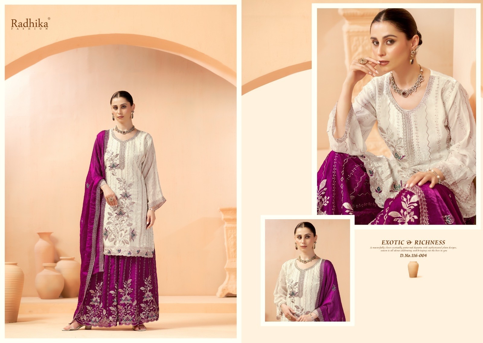 SUMYRA AMIRA | Fendy Heavy Embroidered Collection