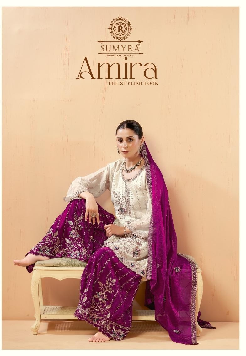SUMYRA AMIRA | Fendy Heavy Embroidered Collection
