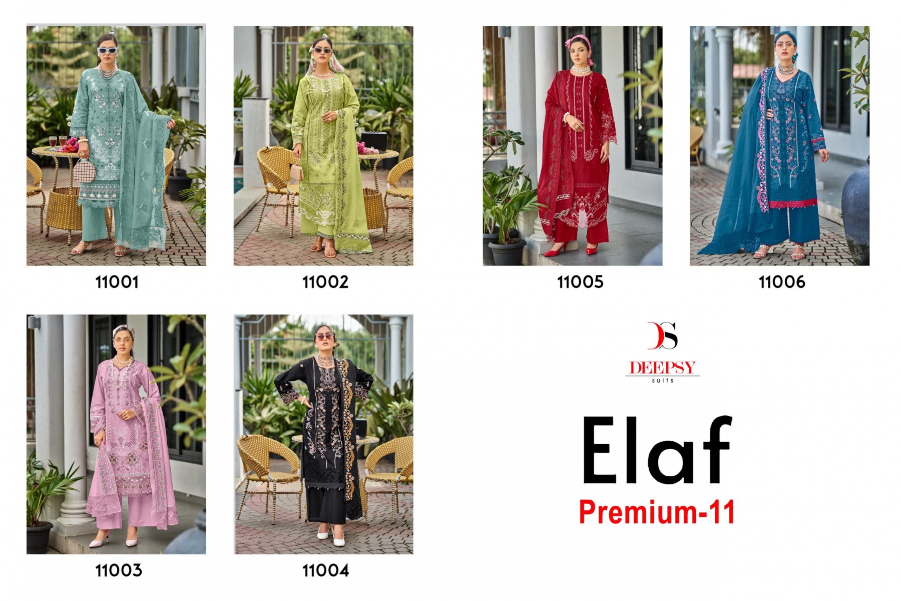 ELAF Premium-11 | Luxury Lawn Suit | DEEPSY SUITS