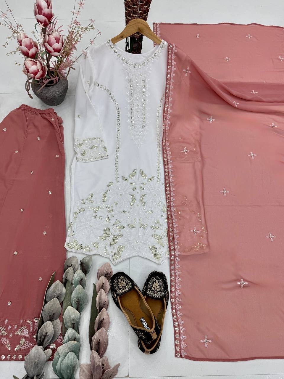 ST-245 | Heavy Faux Georgette Designer Collection