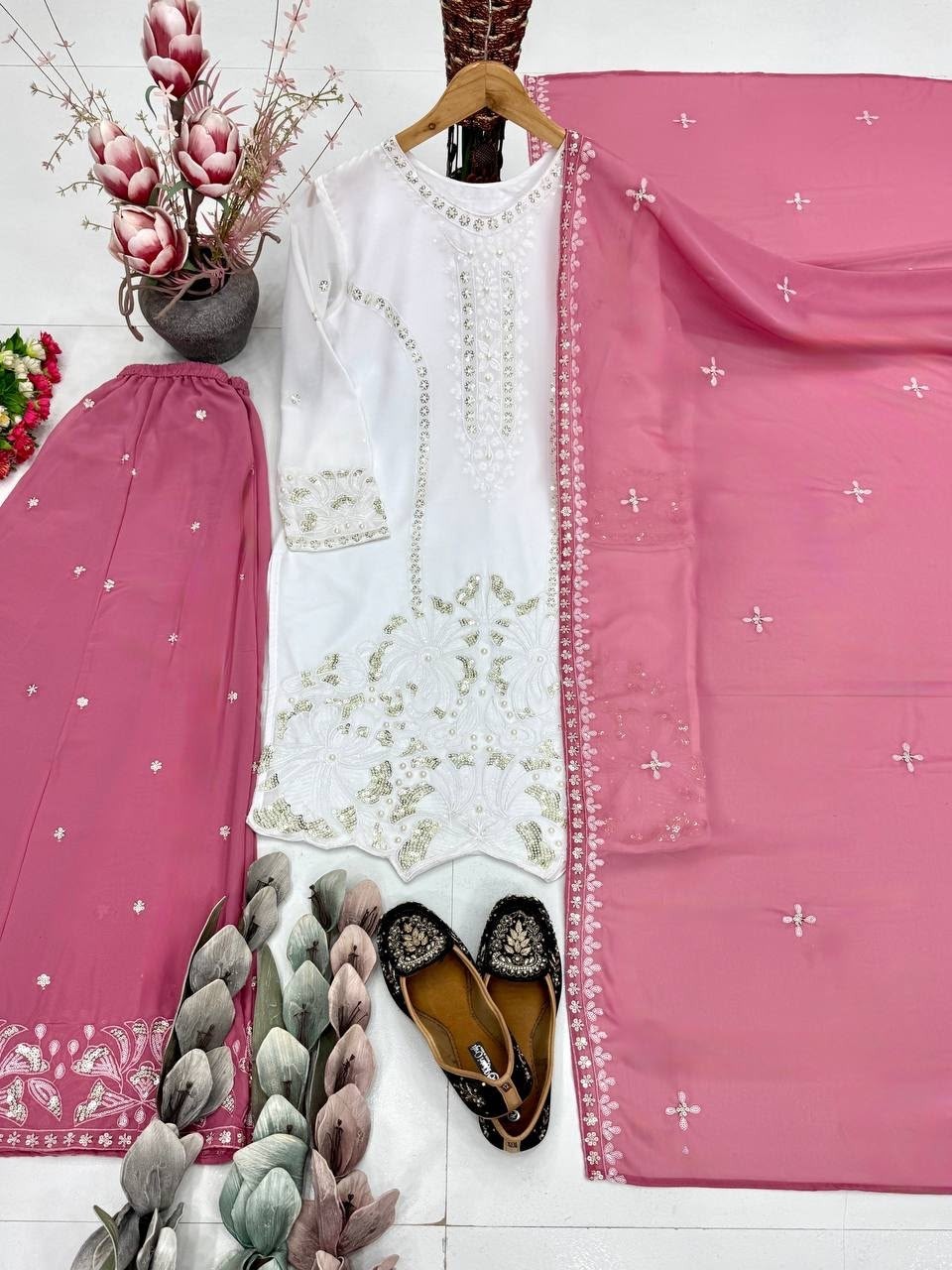 ST-245 | Heavy Faux Georgette Designer Collection