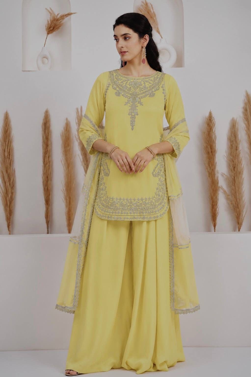 JD-646 | Pure Natural Crepe Silk Designer Collection