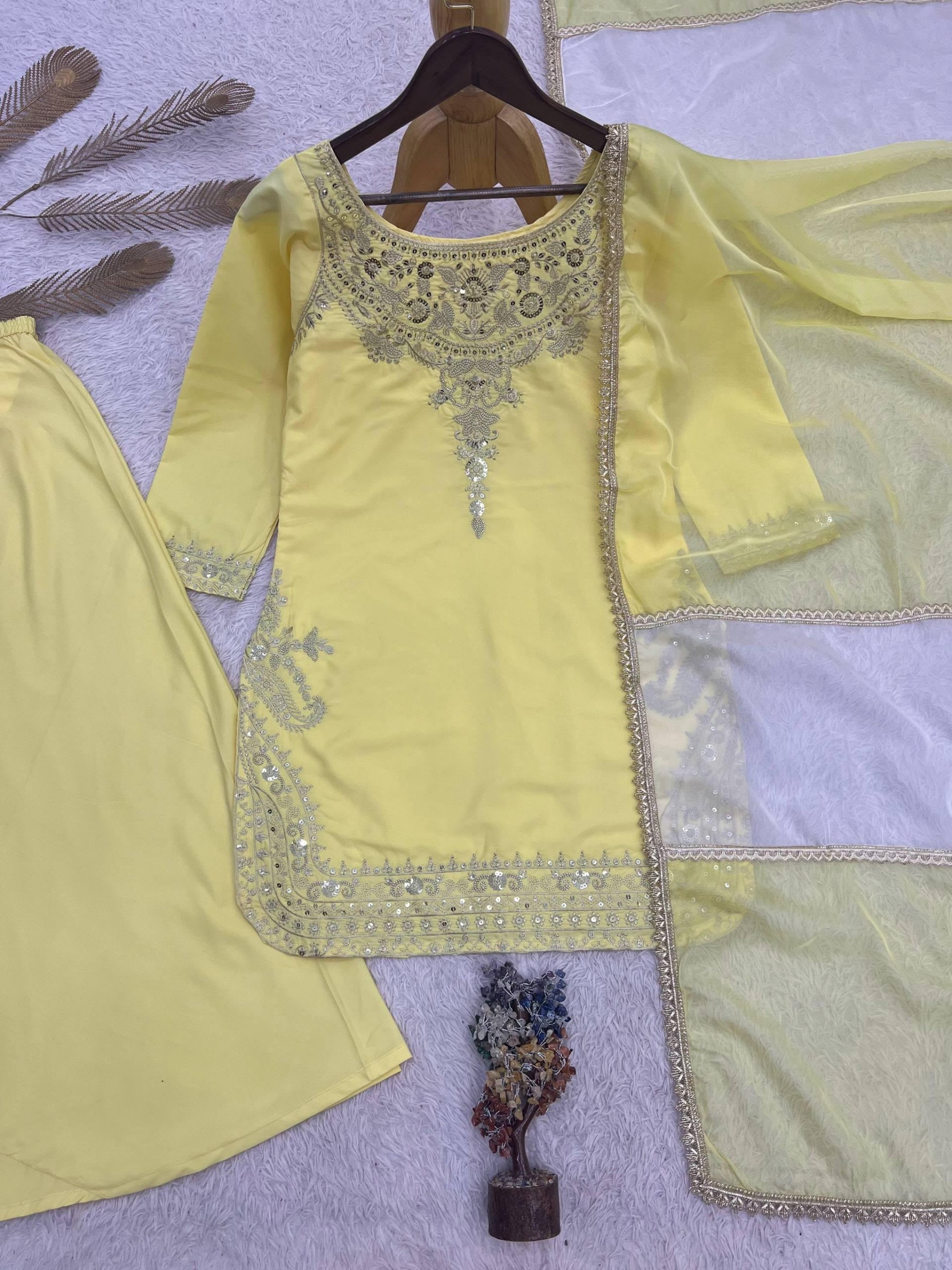 JD-646 | Pure Natural Crepe Silk Designer Collection