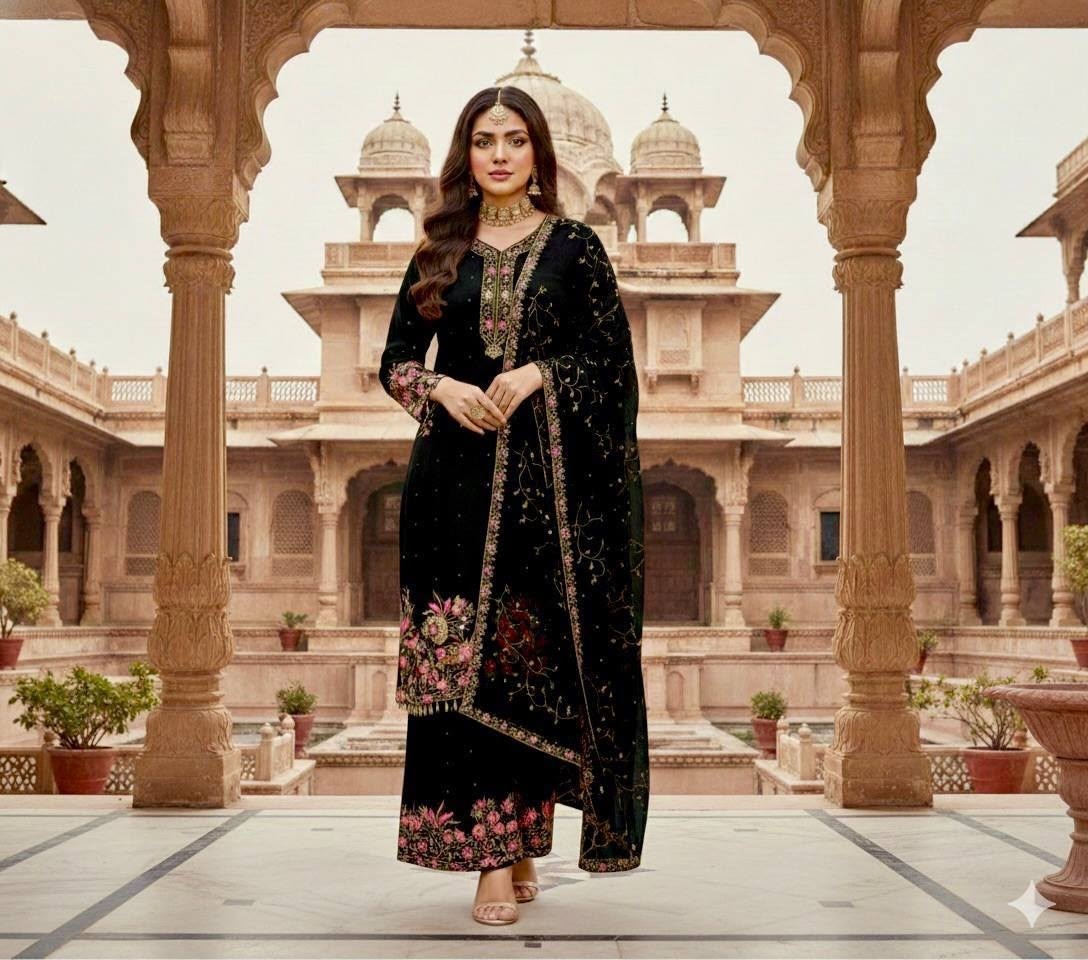 KF-1718 | Eid Special Heavy Embroidered Collection