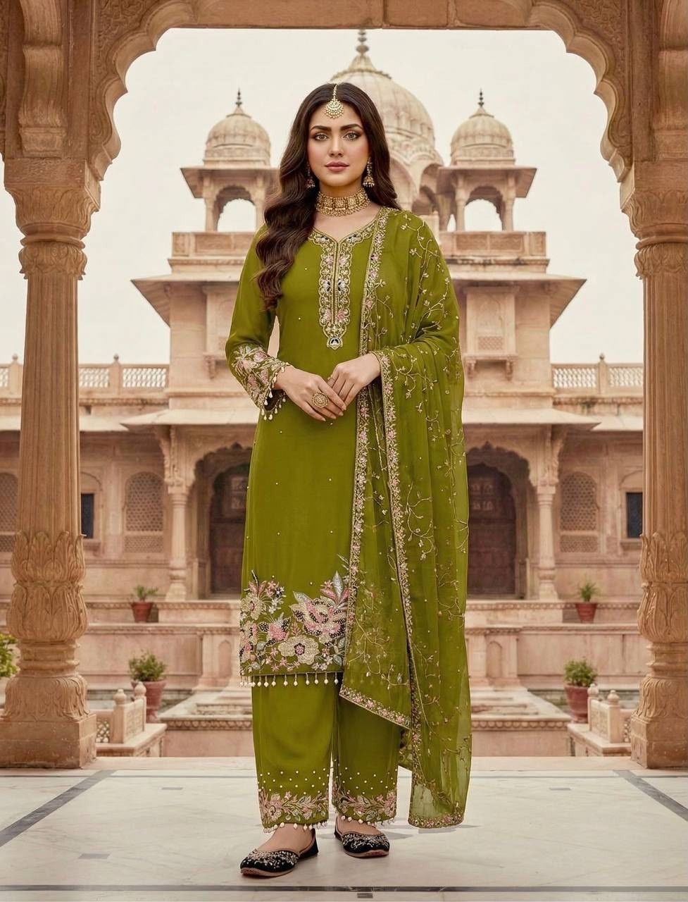 KF-1718 | Eid Special Heavy Embroidered Collection