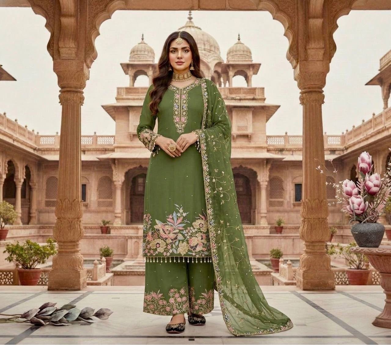 KF-1718 | Eid Special Heavy Embroidered Collection