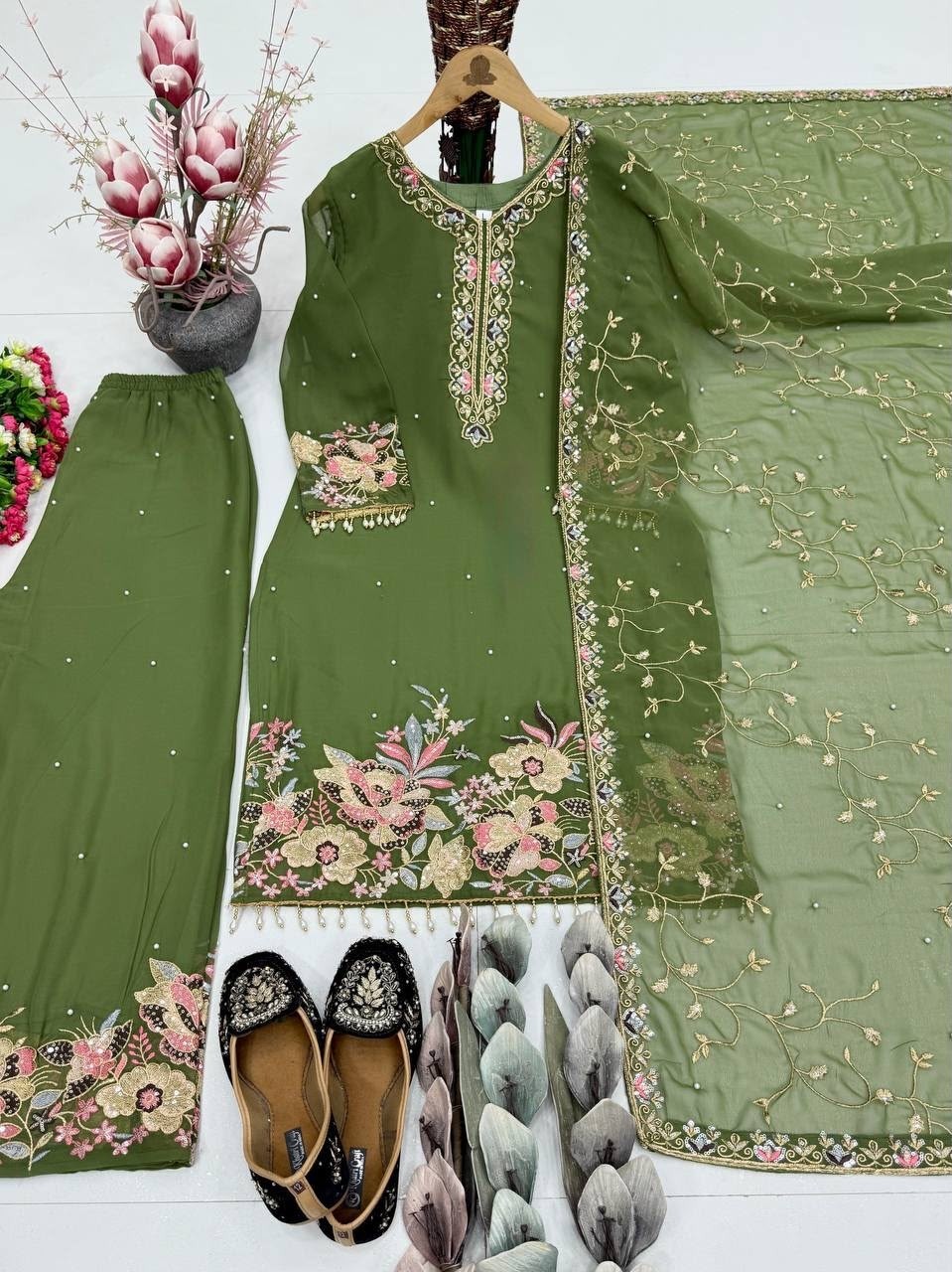 KF-1718 | Eid Special Heavy Embroidered Collection