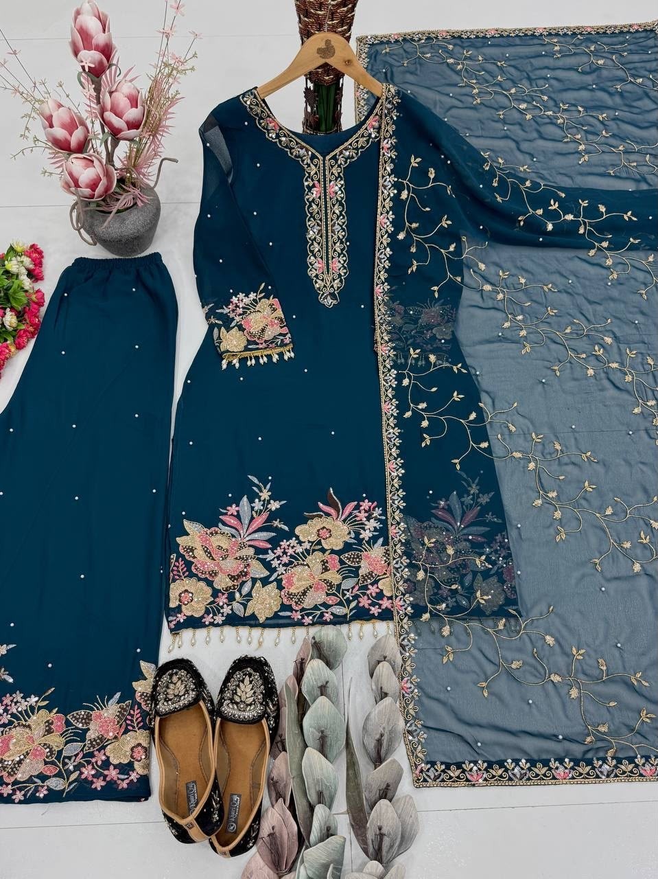 KF-1718 | Eid Special Heavy Embroidered Collection