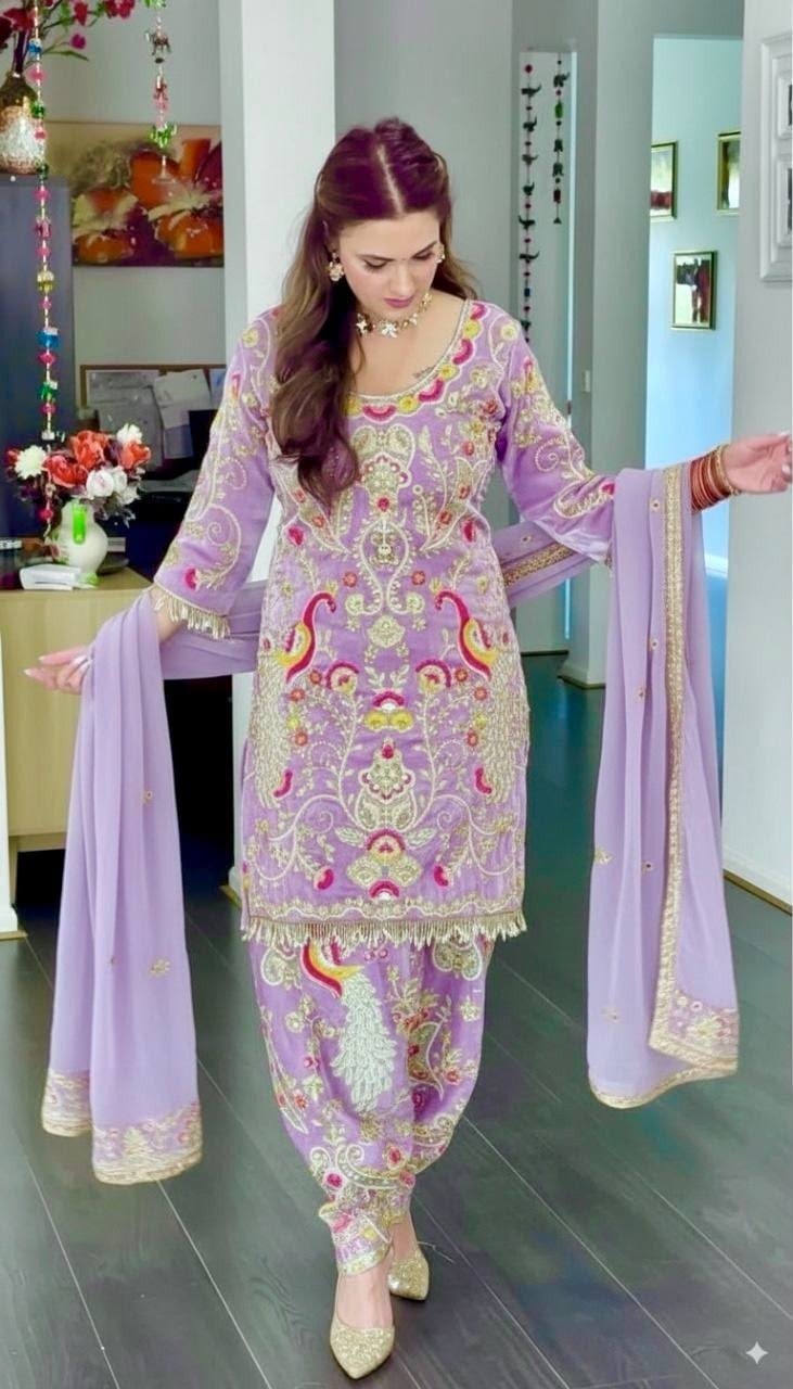 MT-1053 | Heavy Jimmy Silk Designer Party Wear Collection