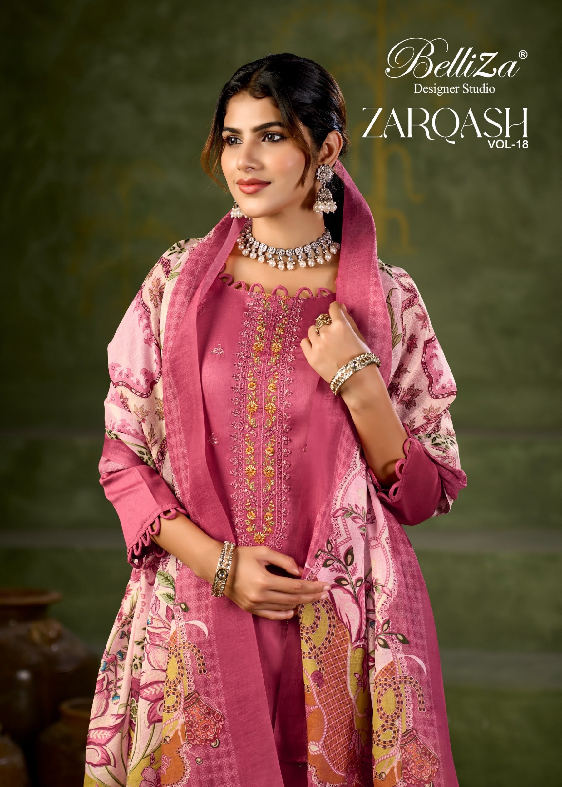 BelliZa ZARQASH VOL 18 | Premium Designer Collection