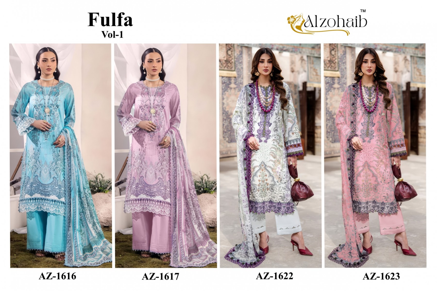 ALZOHAIB Fulfa Vol 1 | Pakistani Concept Collection
