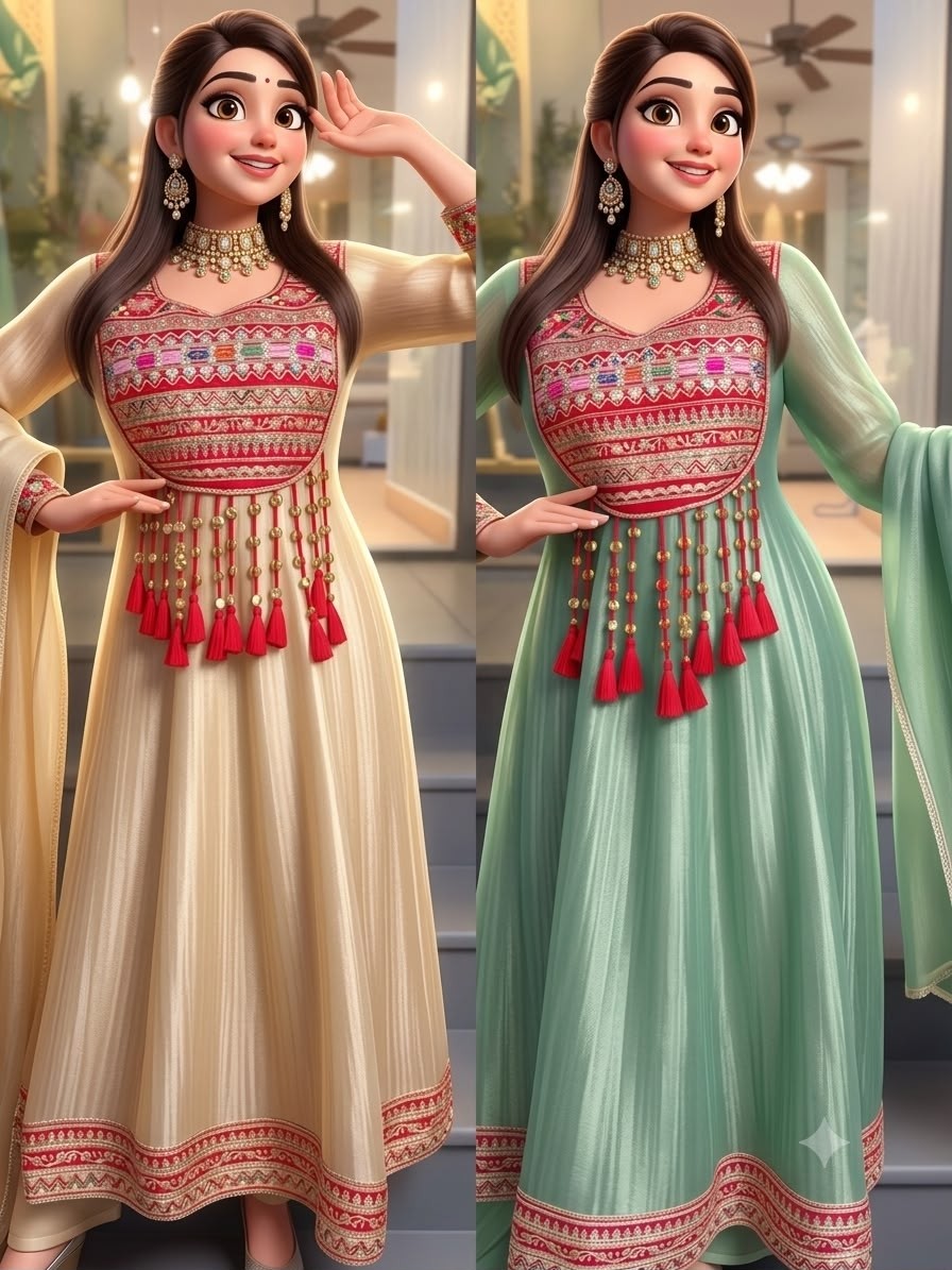 FD-818 | Pure Salsa Crush Silk Designer Showroom Collection