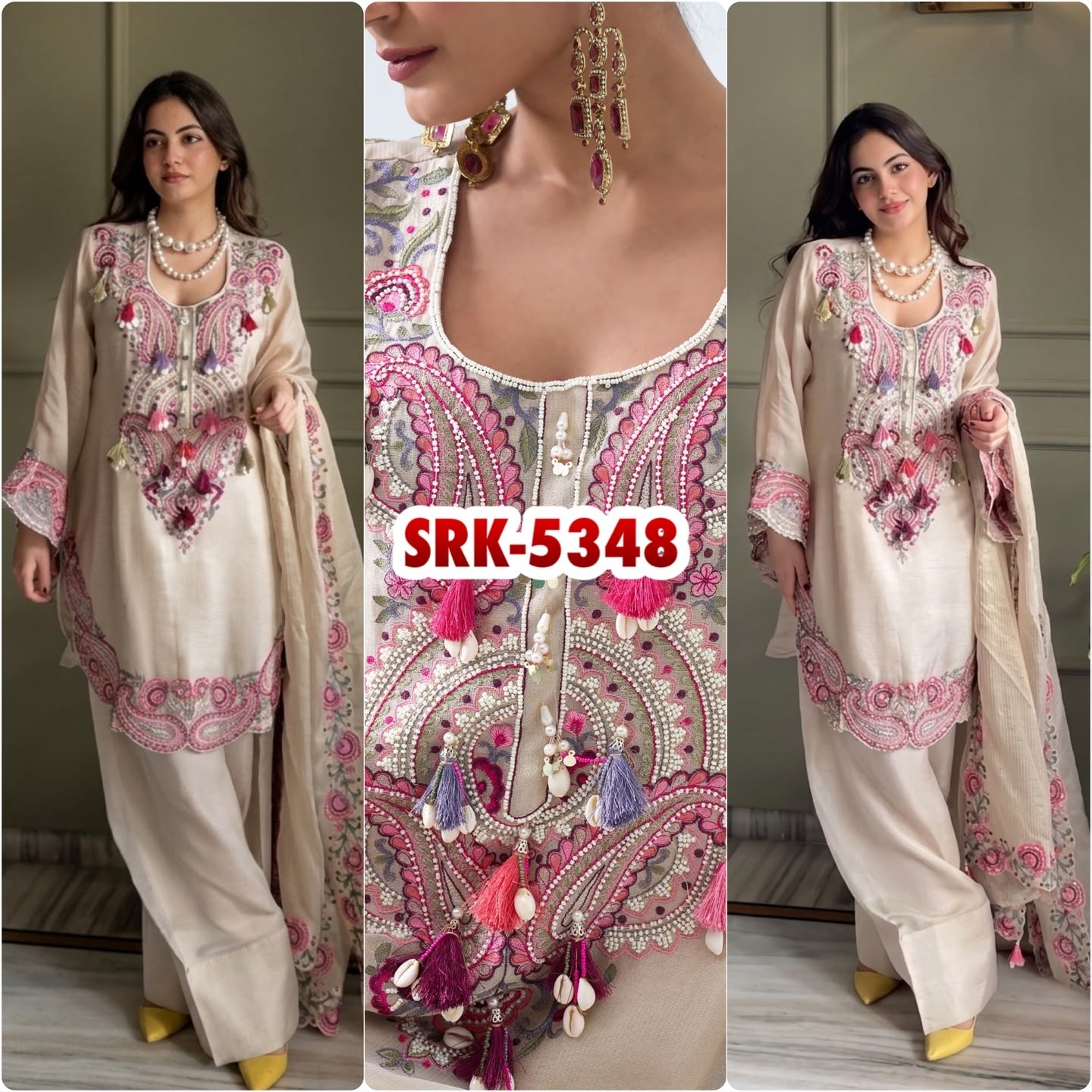 SRK-5348 | Pure Heavy Georgette Farshi Collection