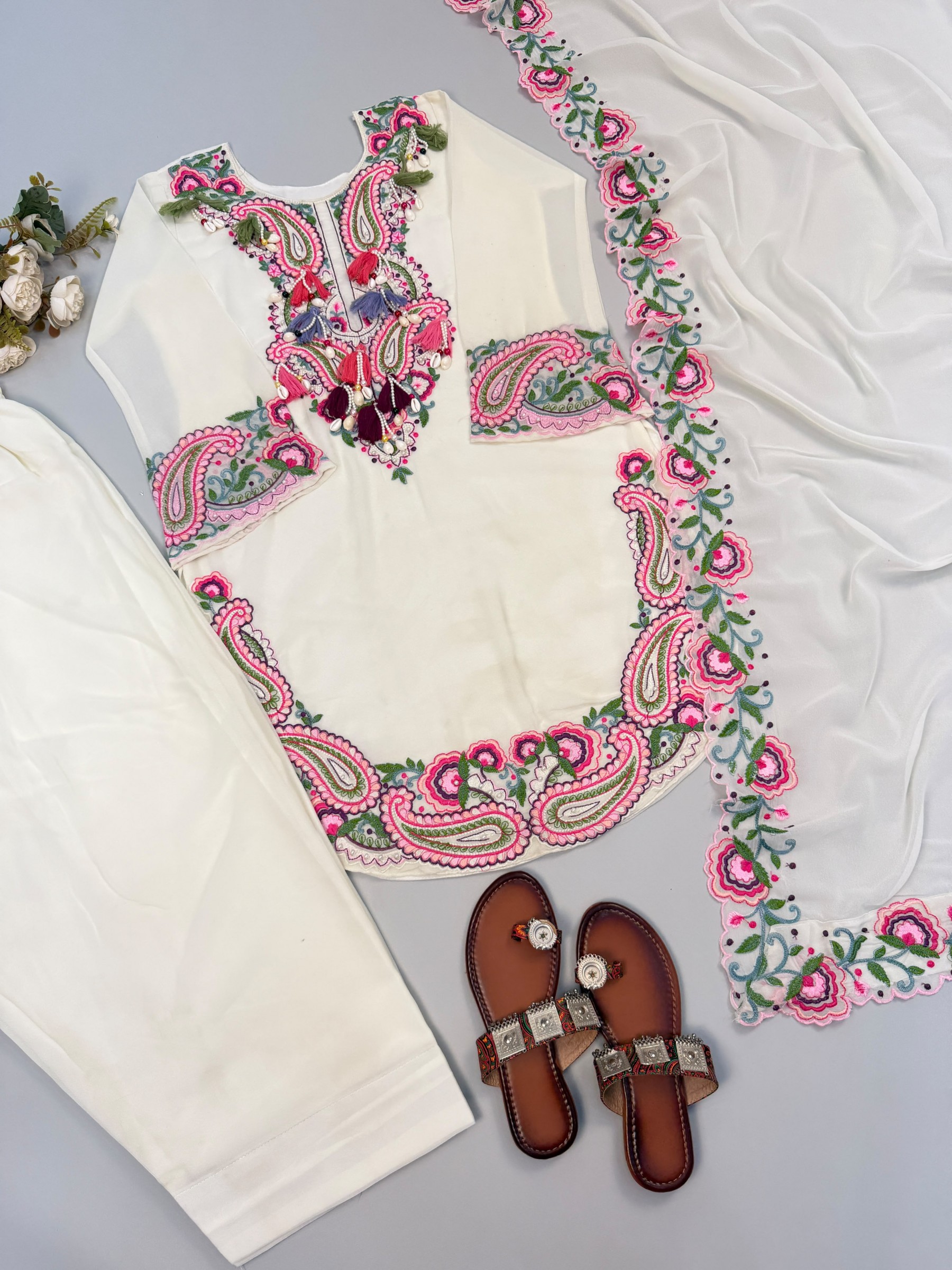 SRK-5348 | Pure Heavy Georgette Farshi Collection