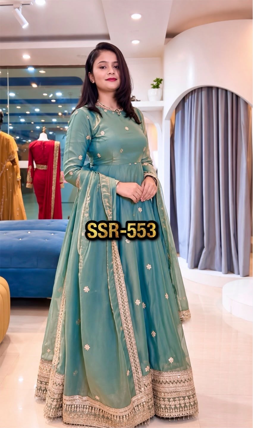 SSR-553 | Heavy Fendy Silk Designer Gown Collection