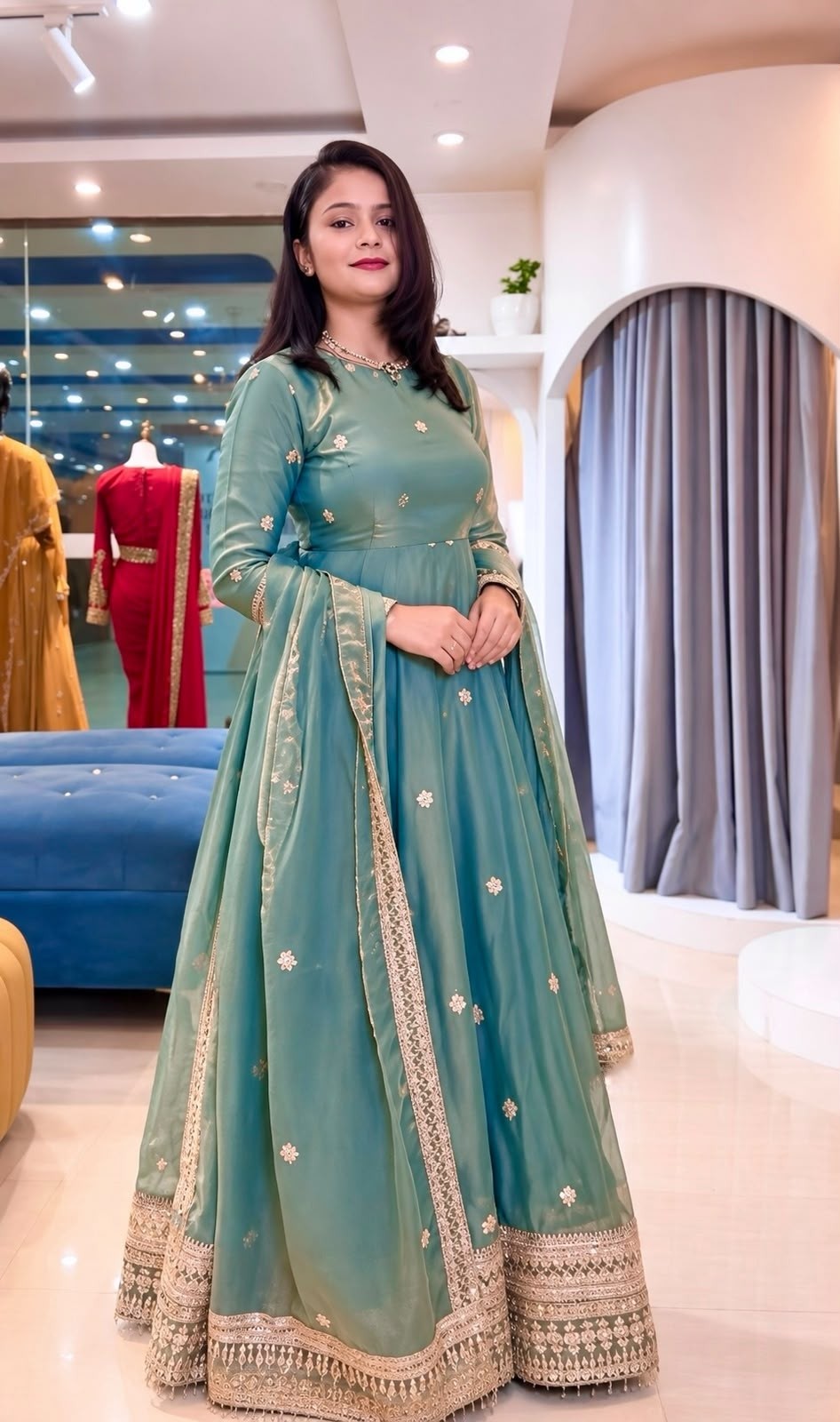 SSR-553 | Heavy Fendy Silk Designer Gown Collection