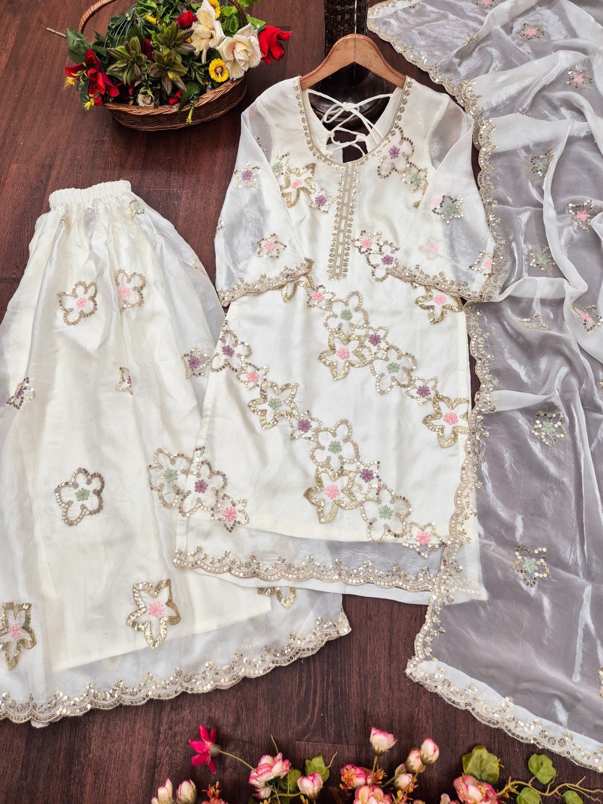 FE-150 | Fendy Silk Designer Sharara Collection