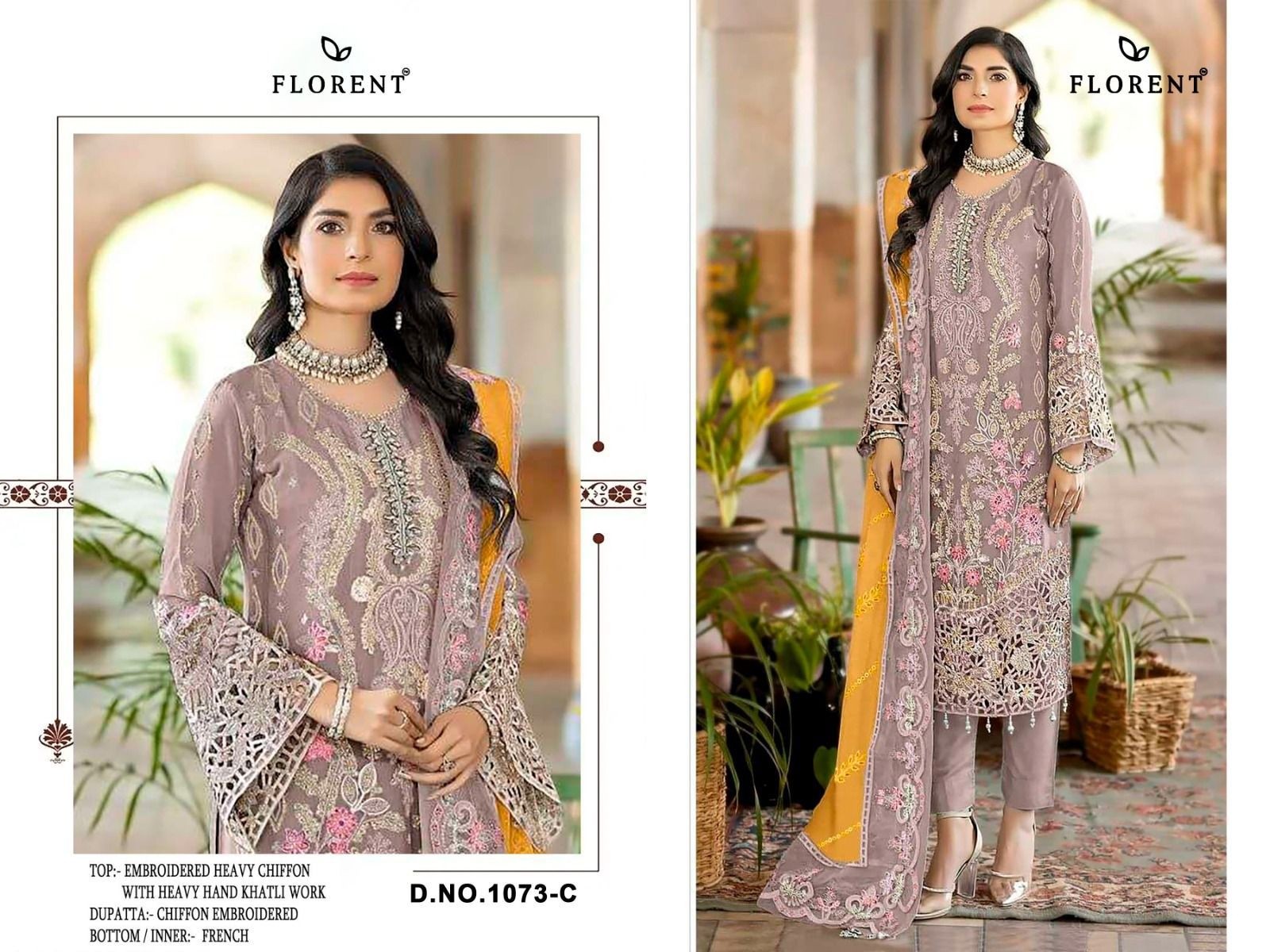 FLORENT HITS | Design 1073 Designer Chiffon Collection