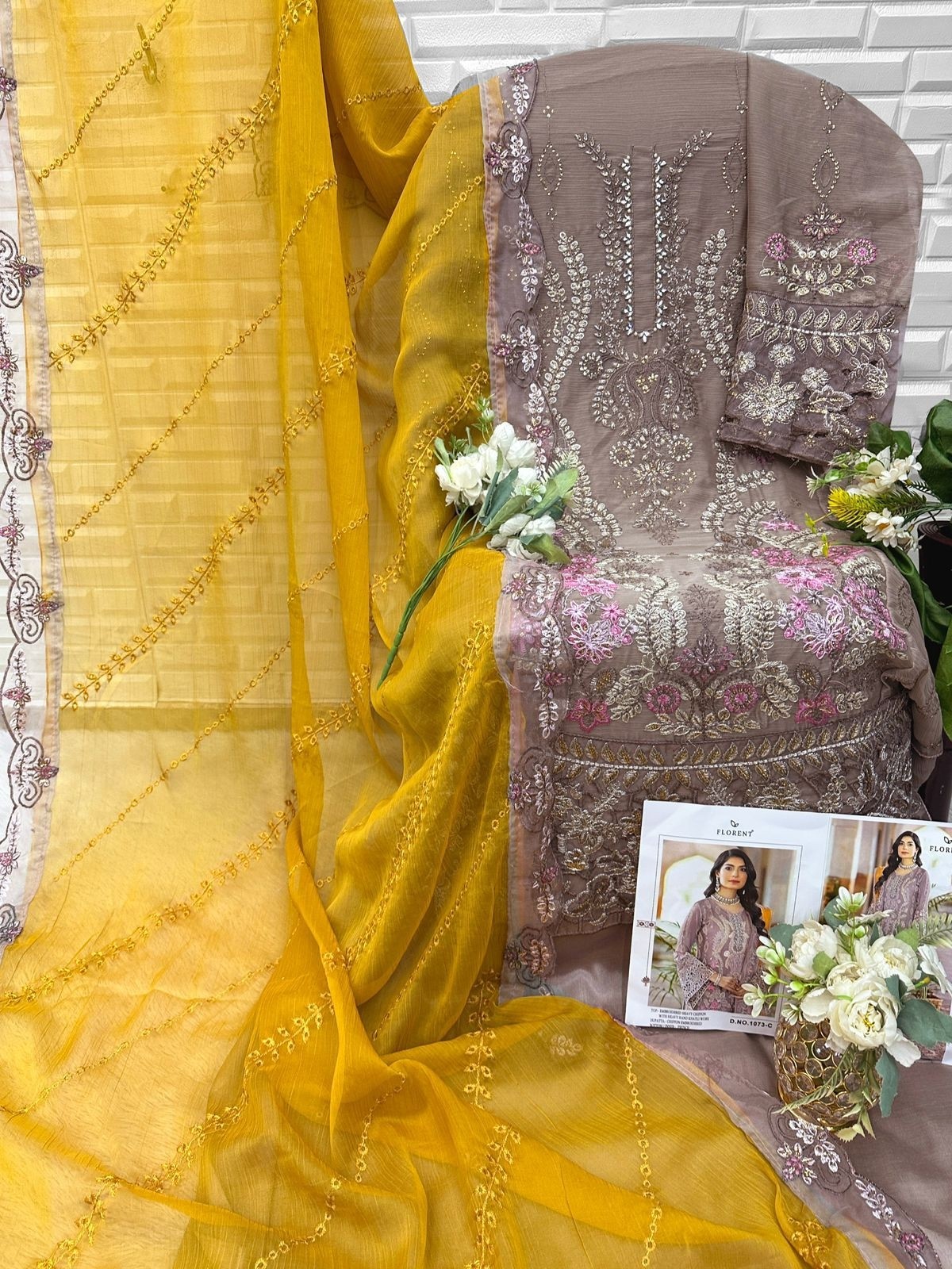 FLORENT HITS | Design 1073 Designer Chiffon Collection