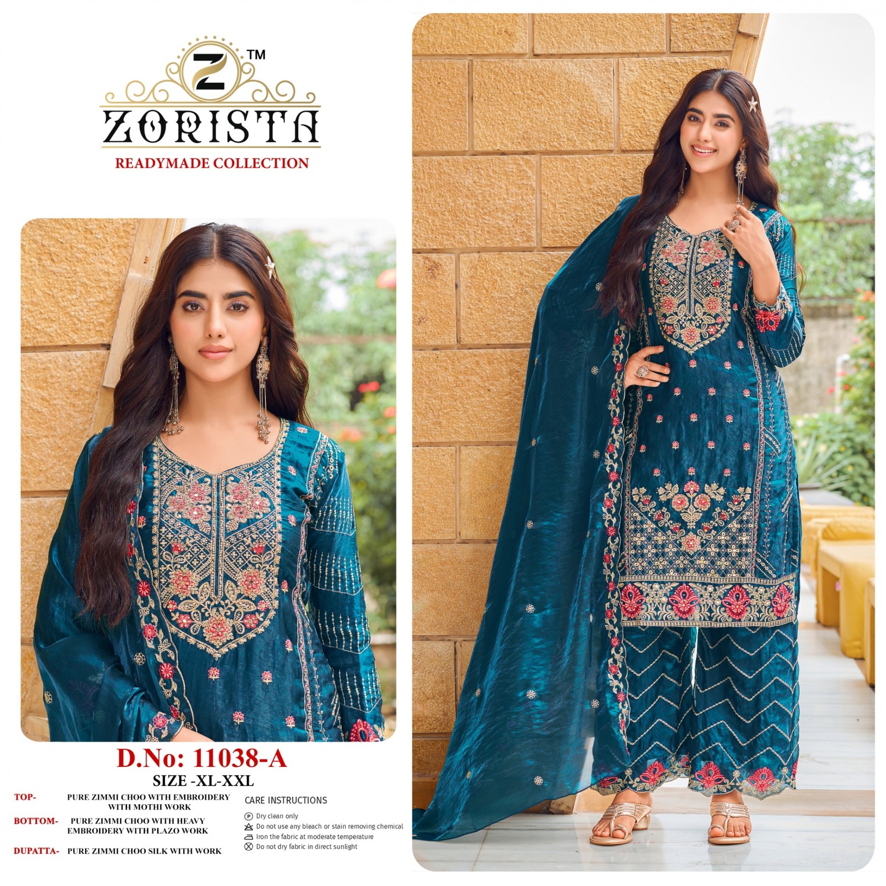 ZORISTA | 11038 Pakistani Ready-Made Collection
