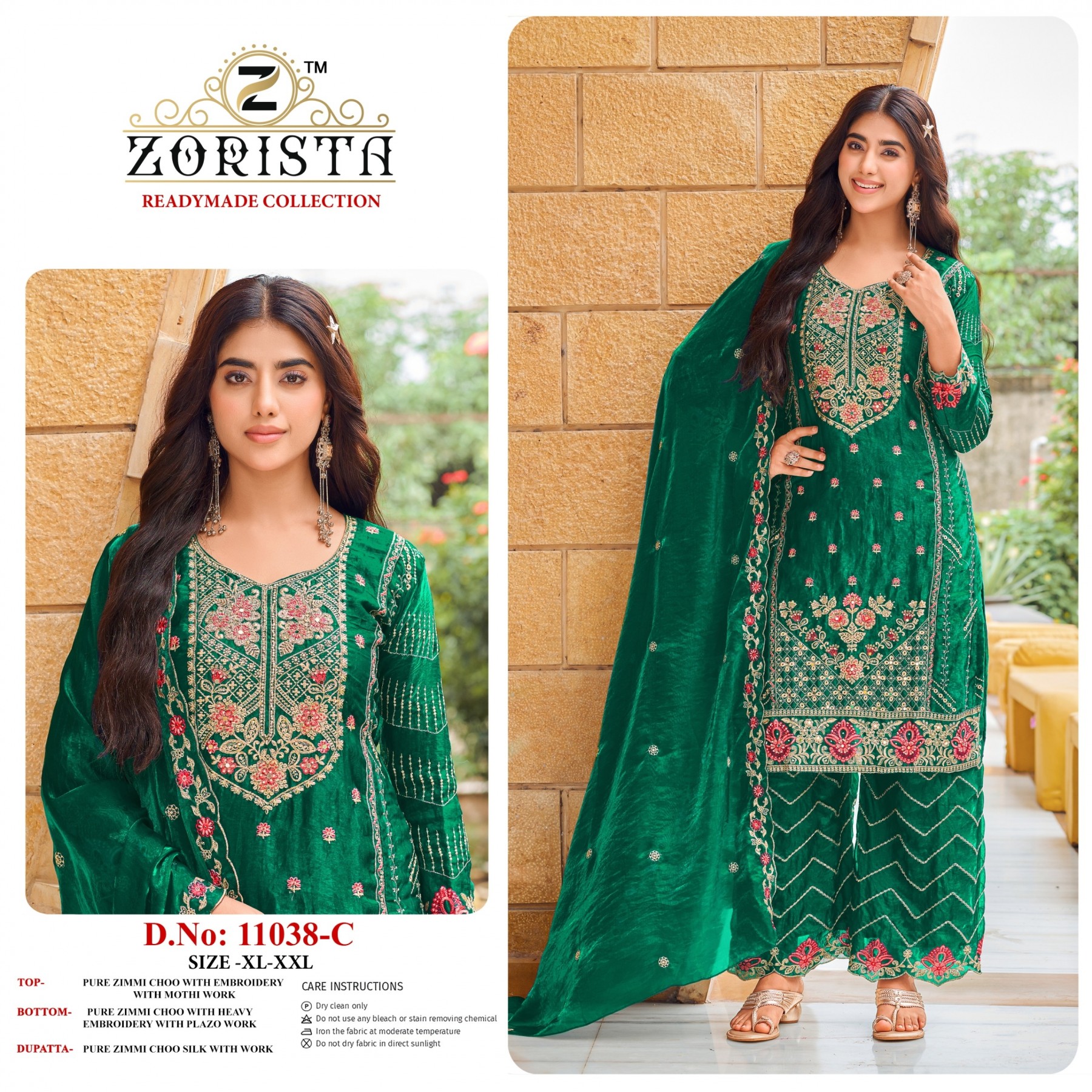 ZORISTA | 11038 Pakistani Ready-Made Collection