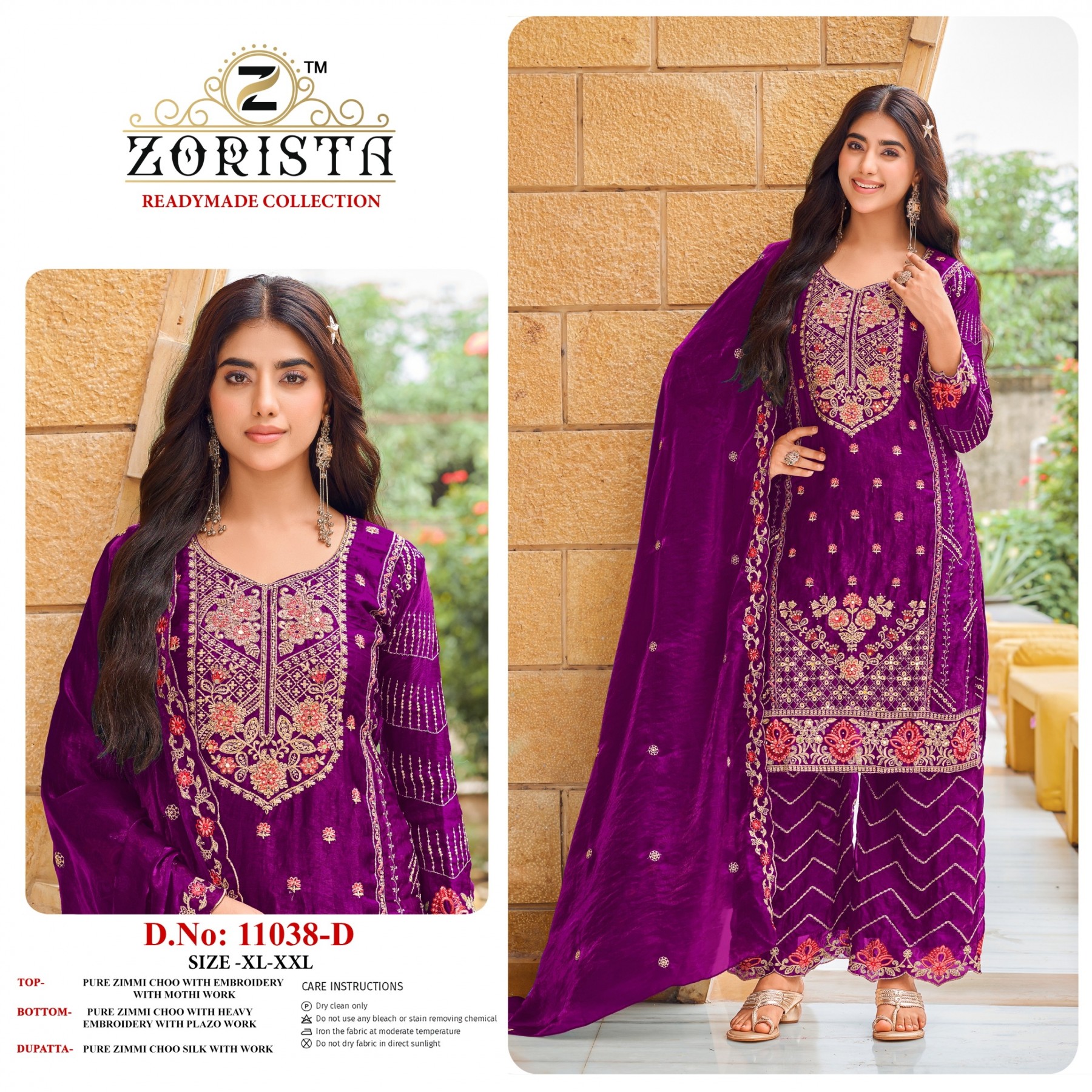 ZORISTA | 11038 Pakistani Ready-Made Collection