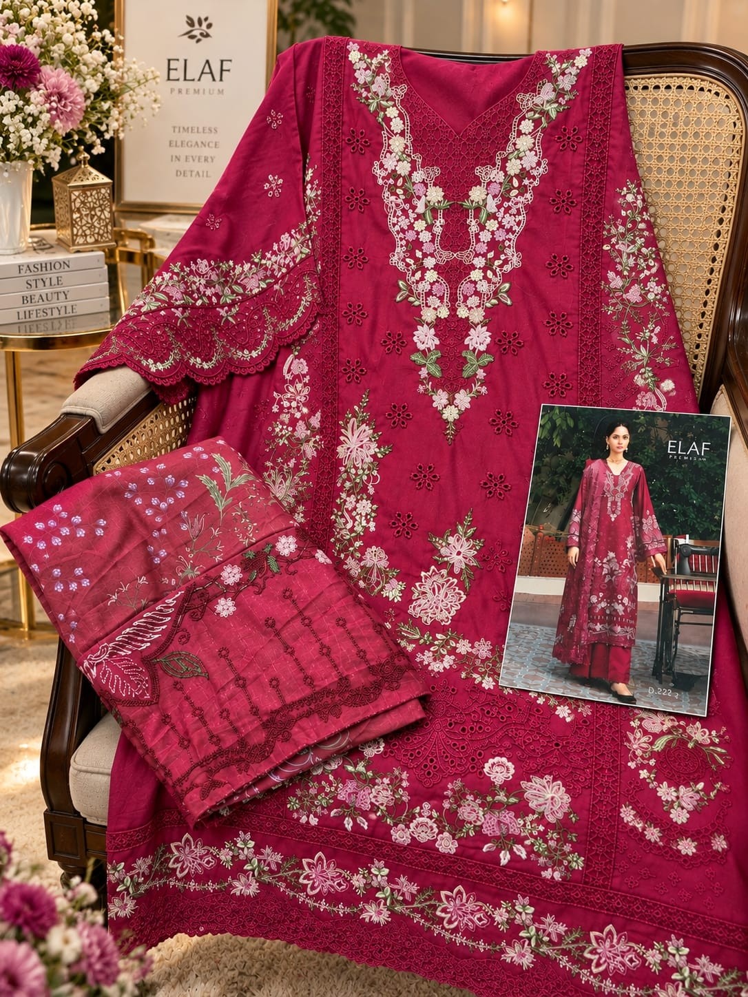 DEEPSY SUITS | ELAF Premium-10 Luxury Lawn