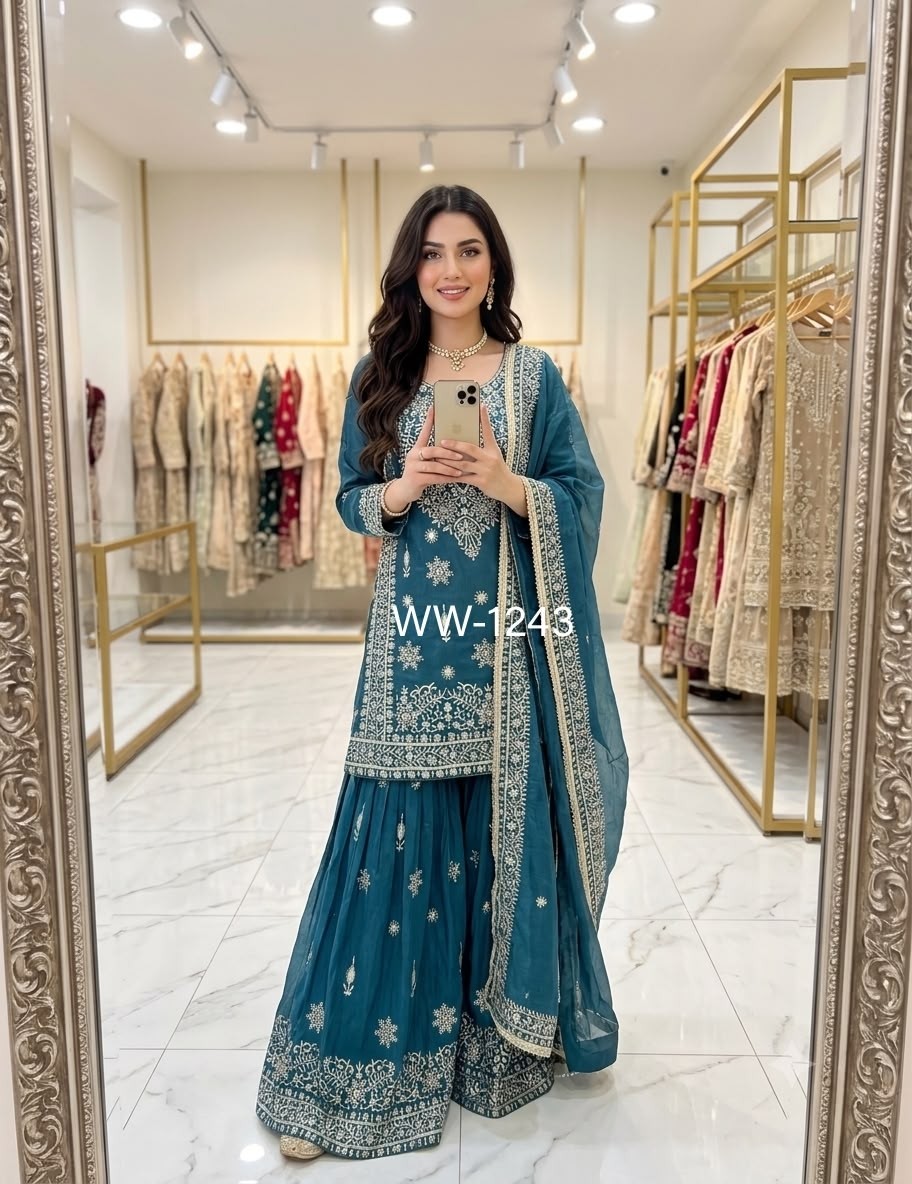 WW-1243 | Pure NC GMY Silk Designer Sarara Collection