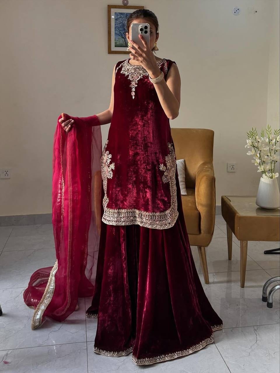 MT-1058 | Heavy Viscose Velvet Designer Collection