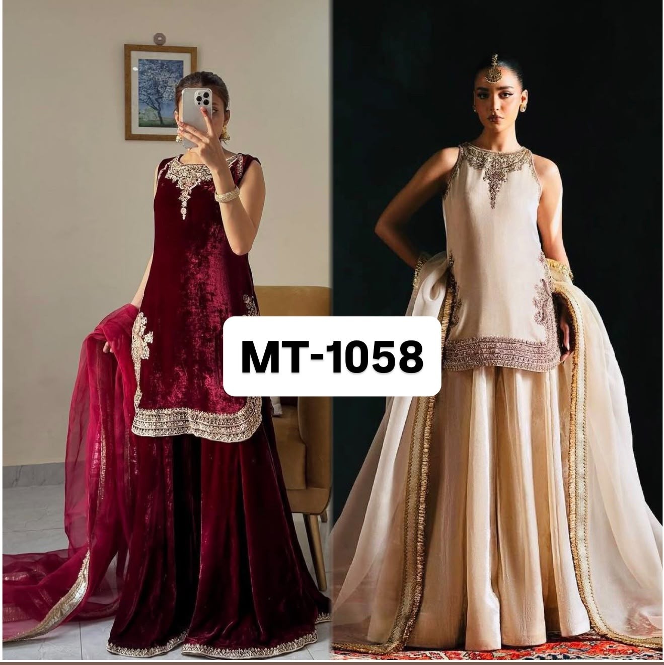 MT-1058 | Heavy Viscose Velvet Designer Collection
